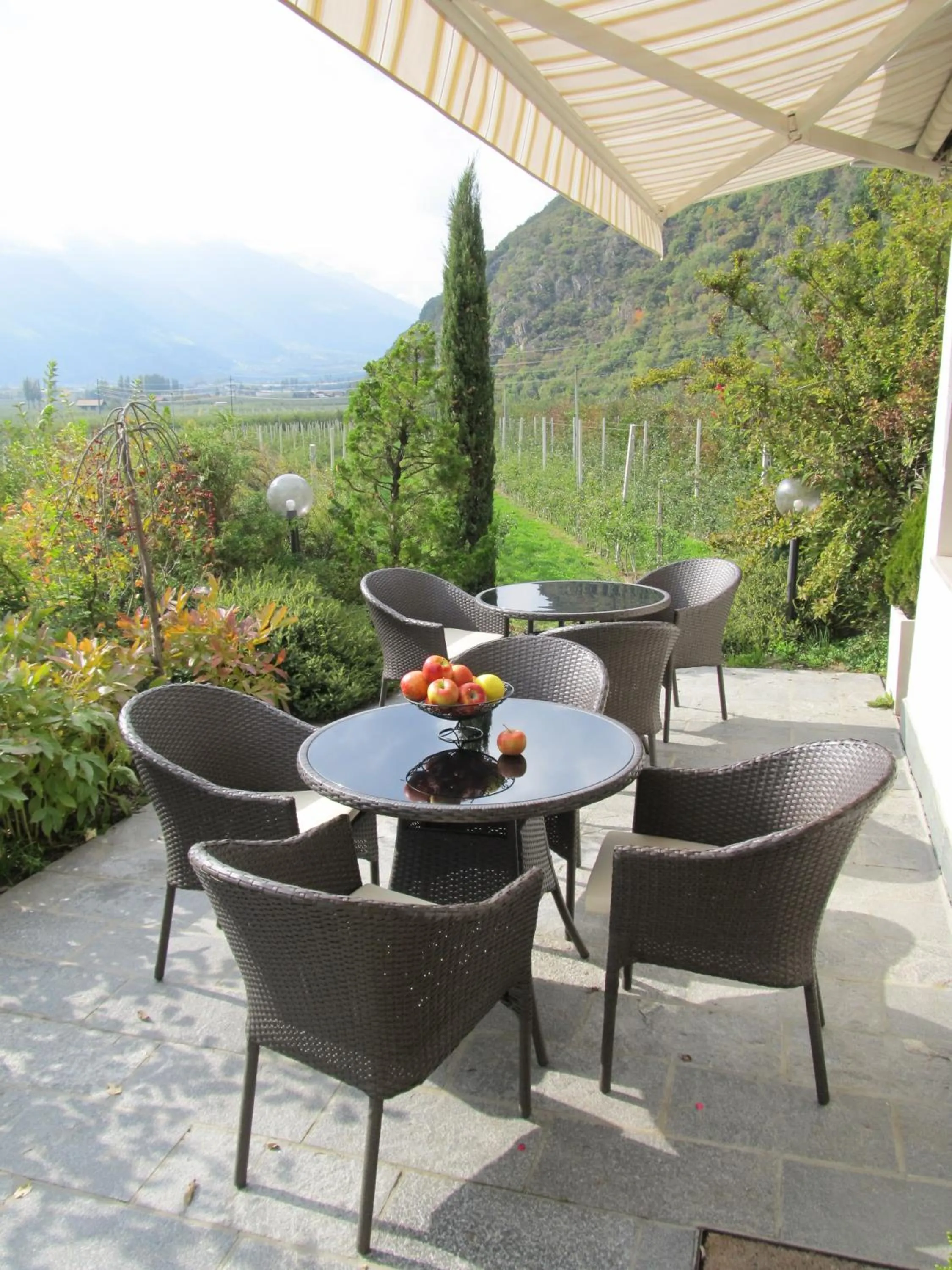 Balcony/Terrace in Garni Weghueb