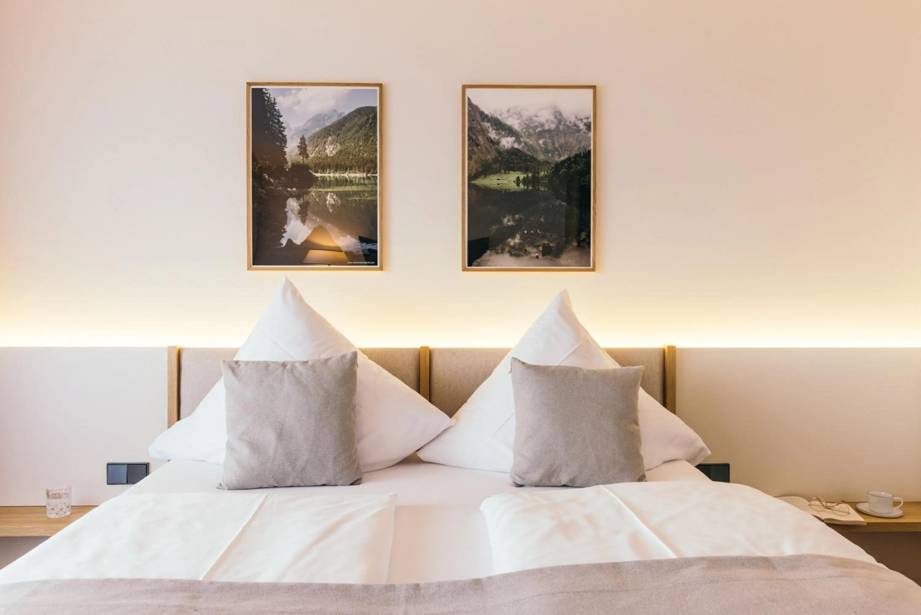 Bed in Garden Hotel Reinhart