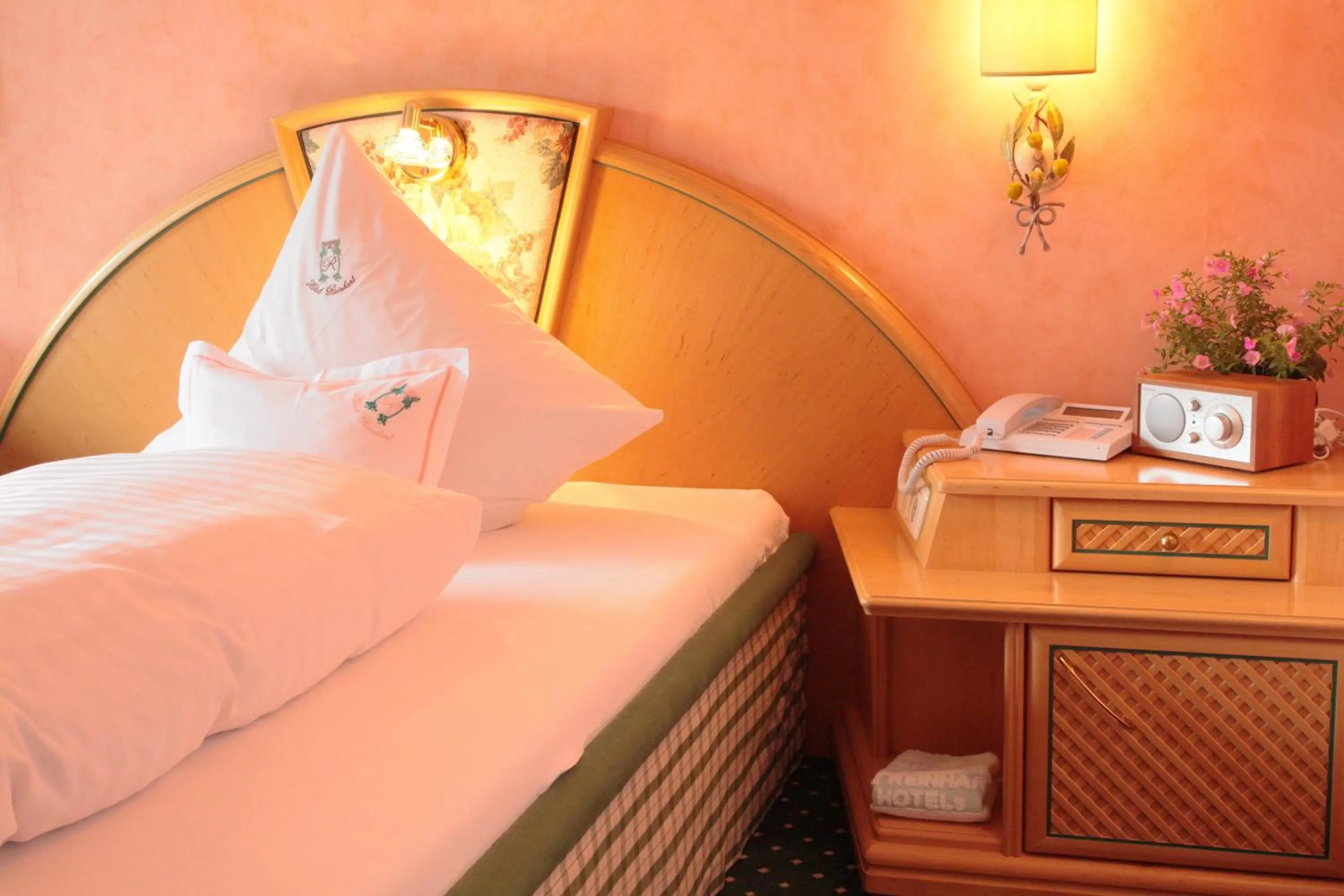 Bed in Garden Hotel Reinhart