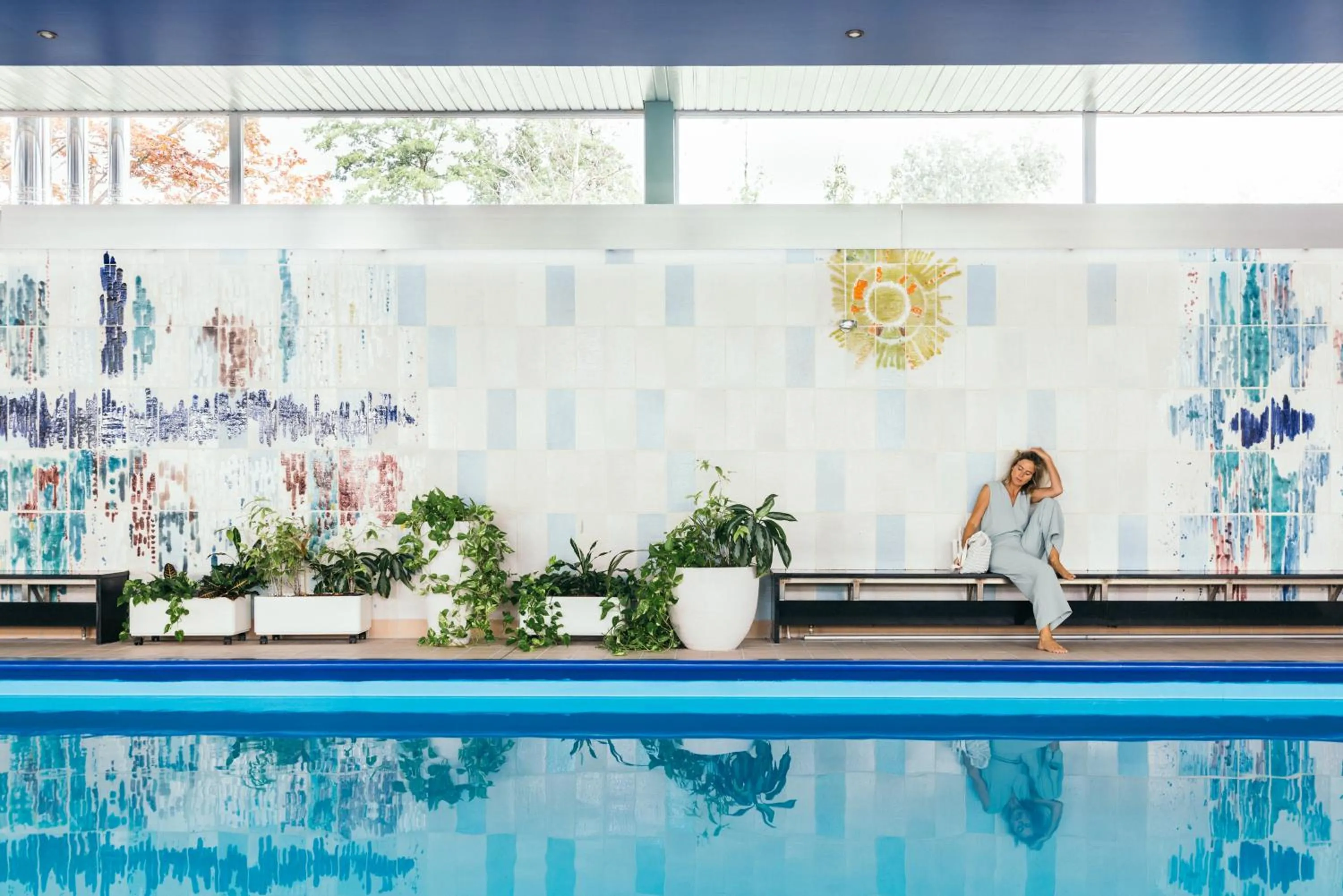 Swimming pool in Garden Hotel Reinhart