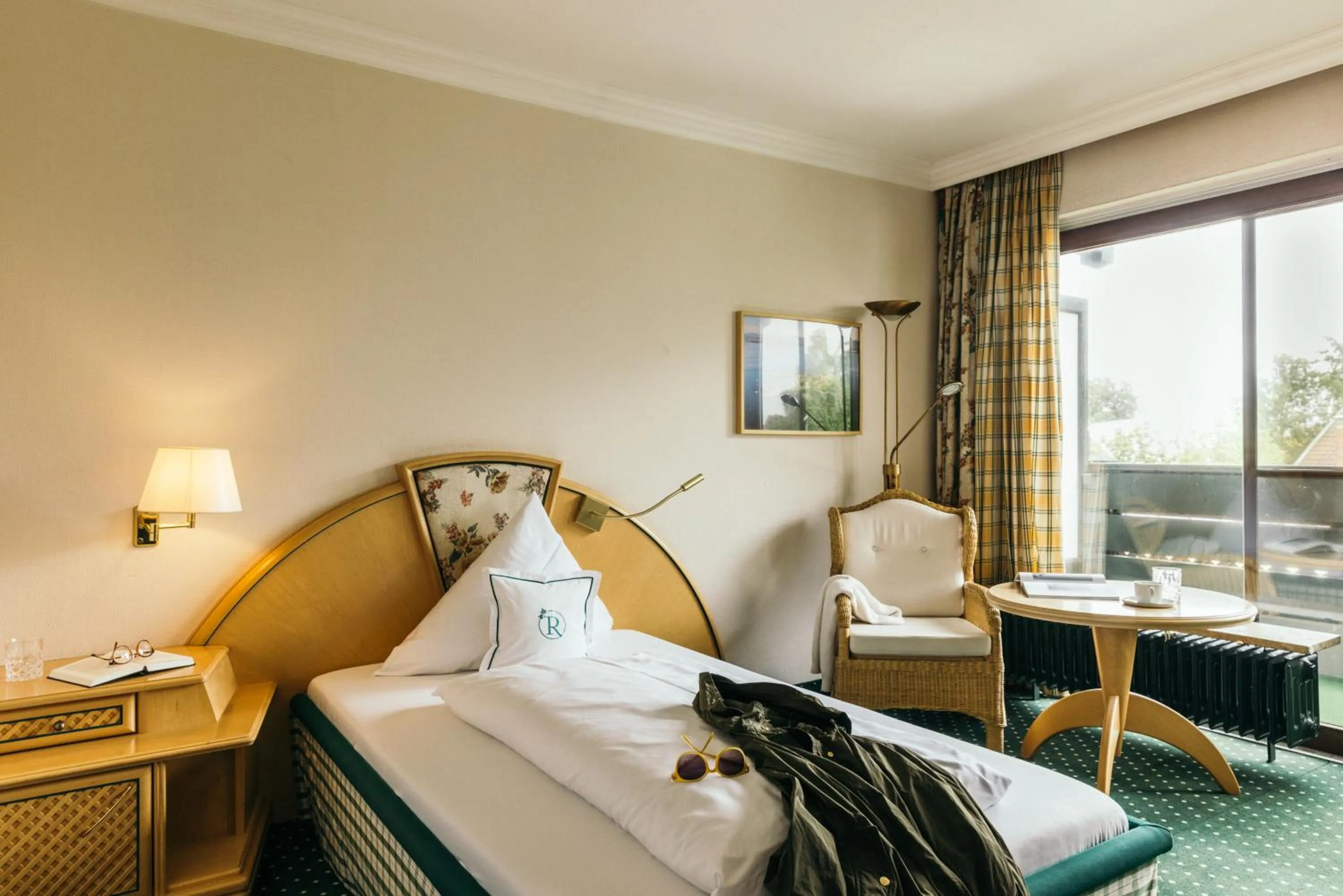 Bed in Garden Hotel Reinhart