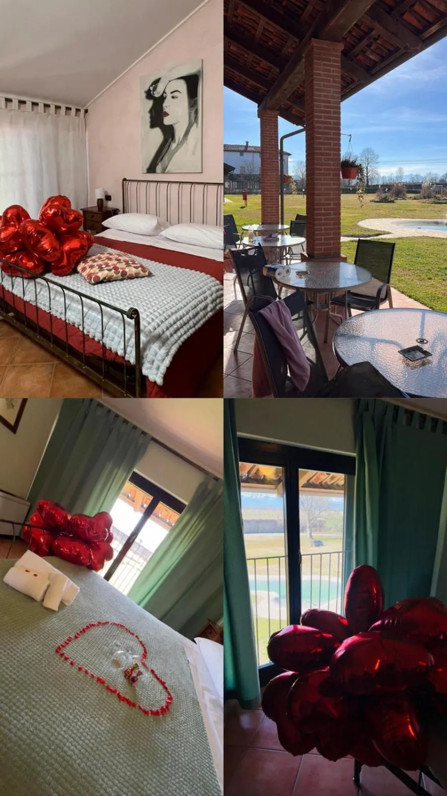 Bed in Albergo Cosmera