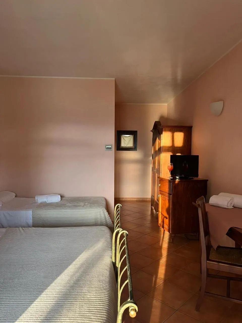 Bed in Albergo Cosmera