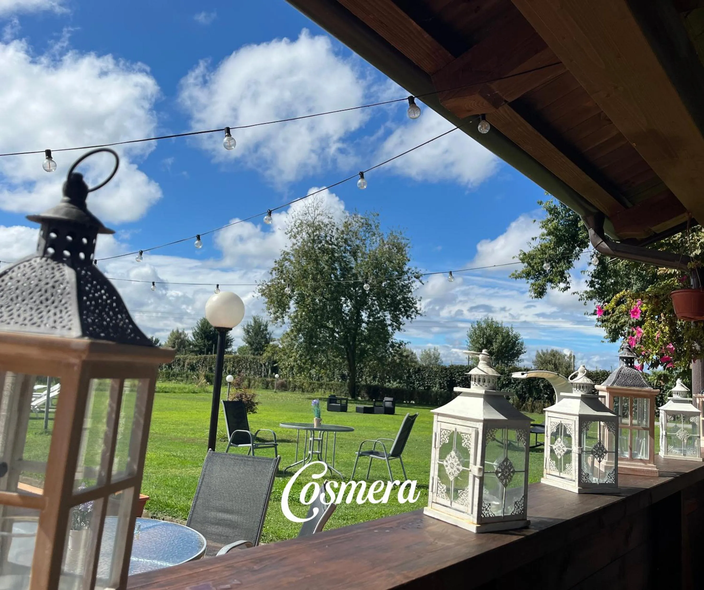 Garden in Albergo Cosmera