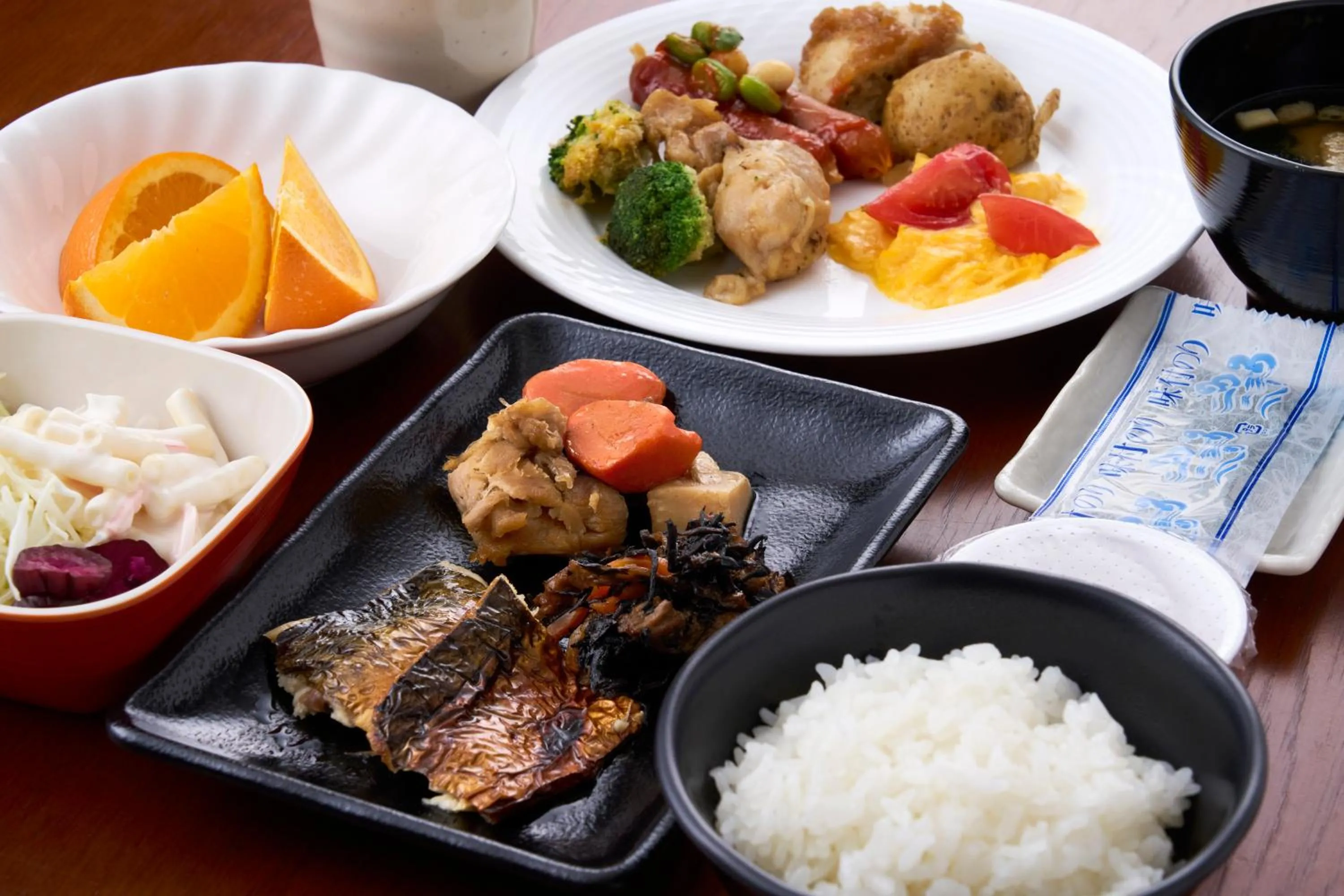 Buffet breakfast in Select Inn Shimada Ekimae