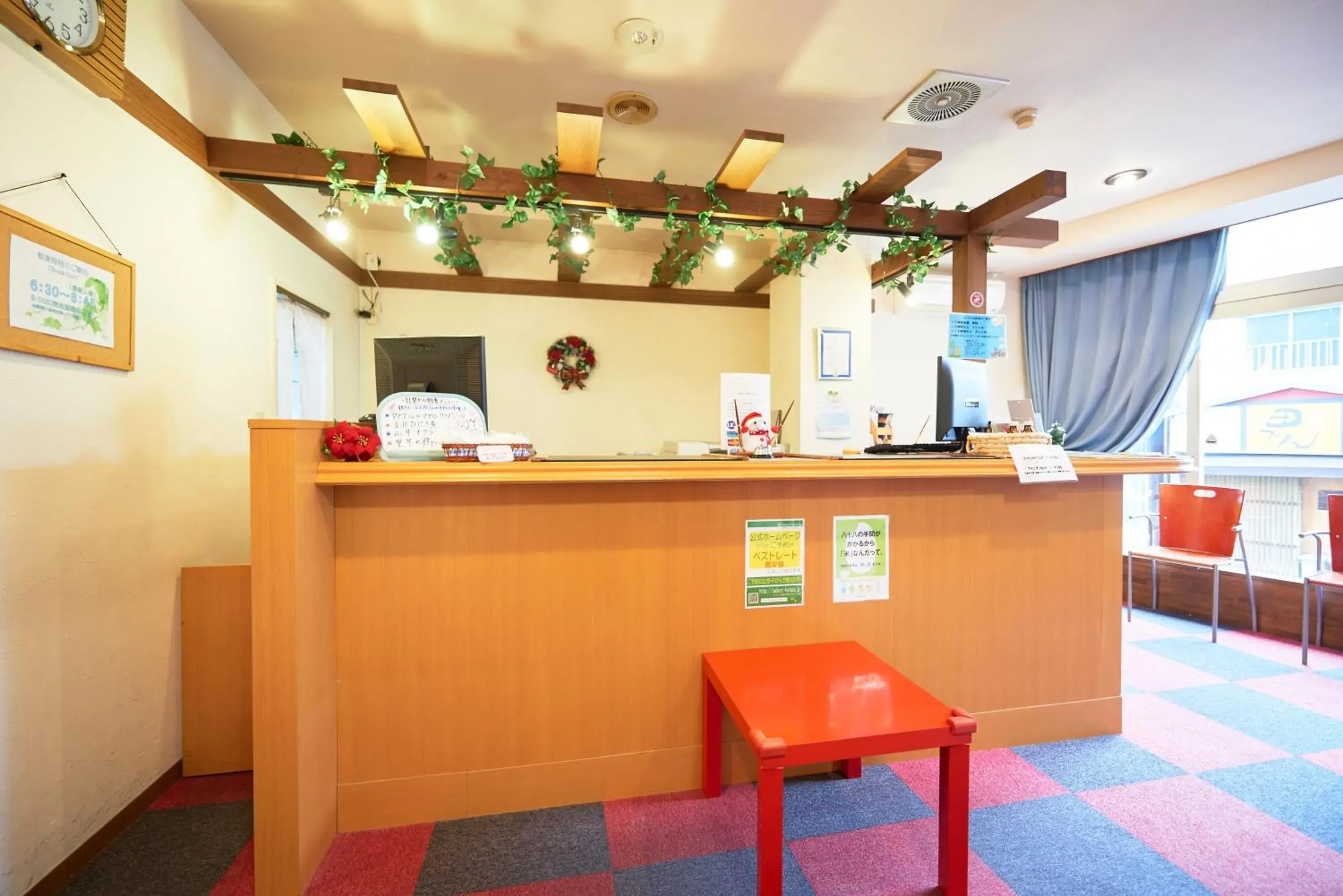 Lobby or reception in Select Inn Shimada Ekimae Lobby or reception in Select Inn Shimada Ekimae