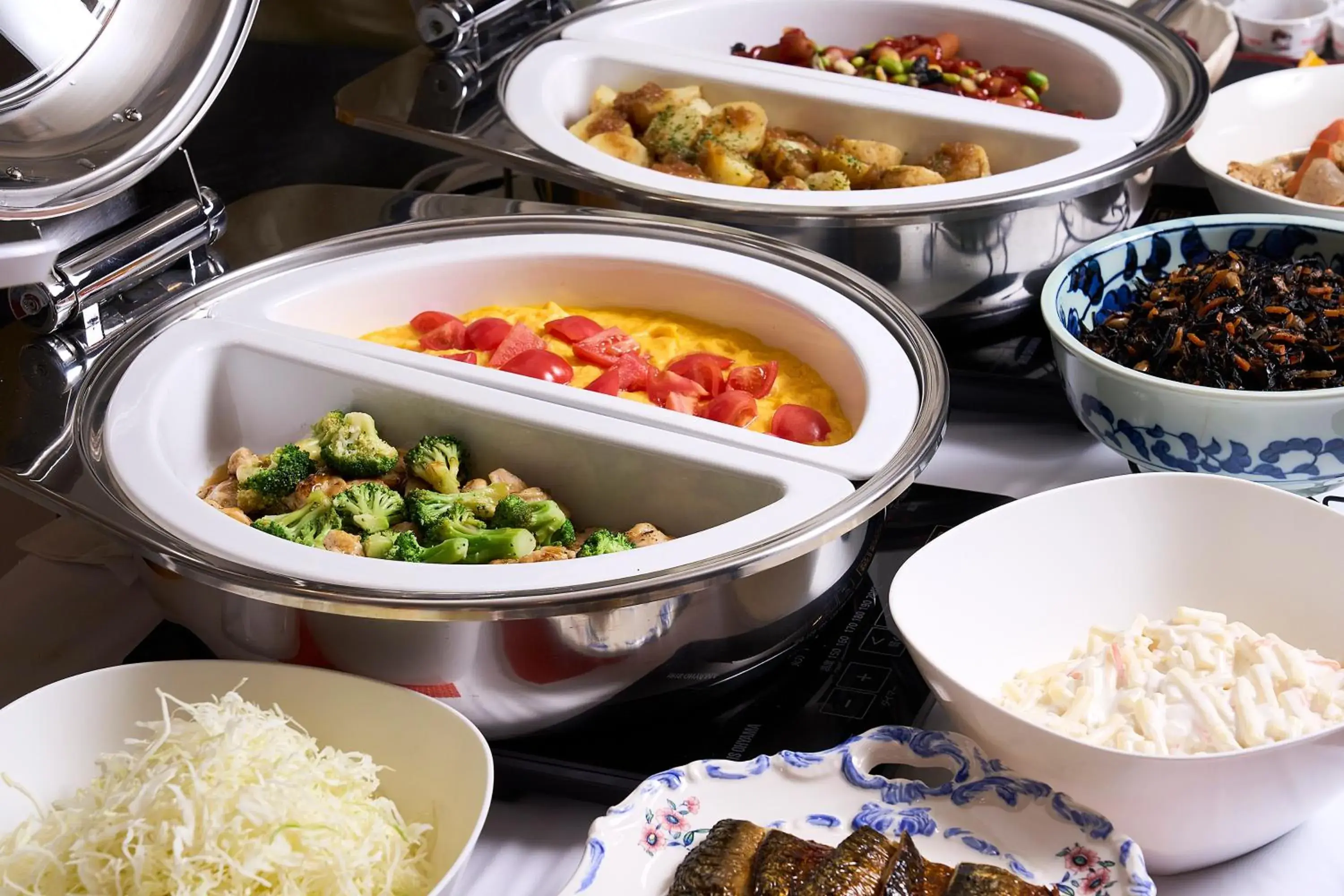 Buffet breakfast in Select Inn Shimada Ekimae Buffet breakfast in Select Inn Shimada Ekimae