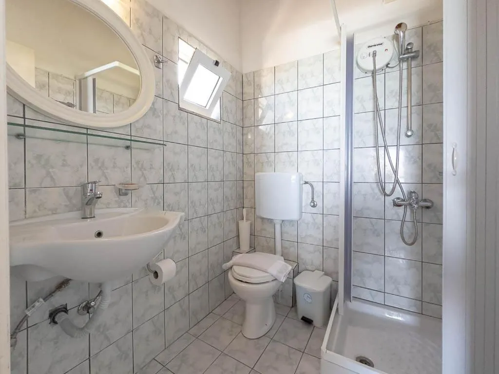 Shower in Troulis Seaside