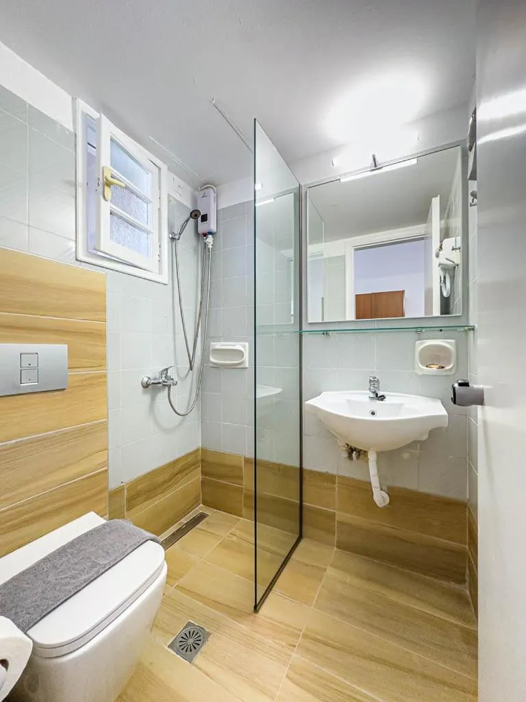 Bathroom in Troulis Seaside