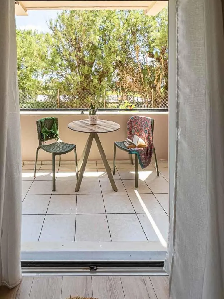 Balcony/Terrace in Troulis Seaside