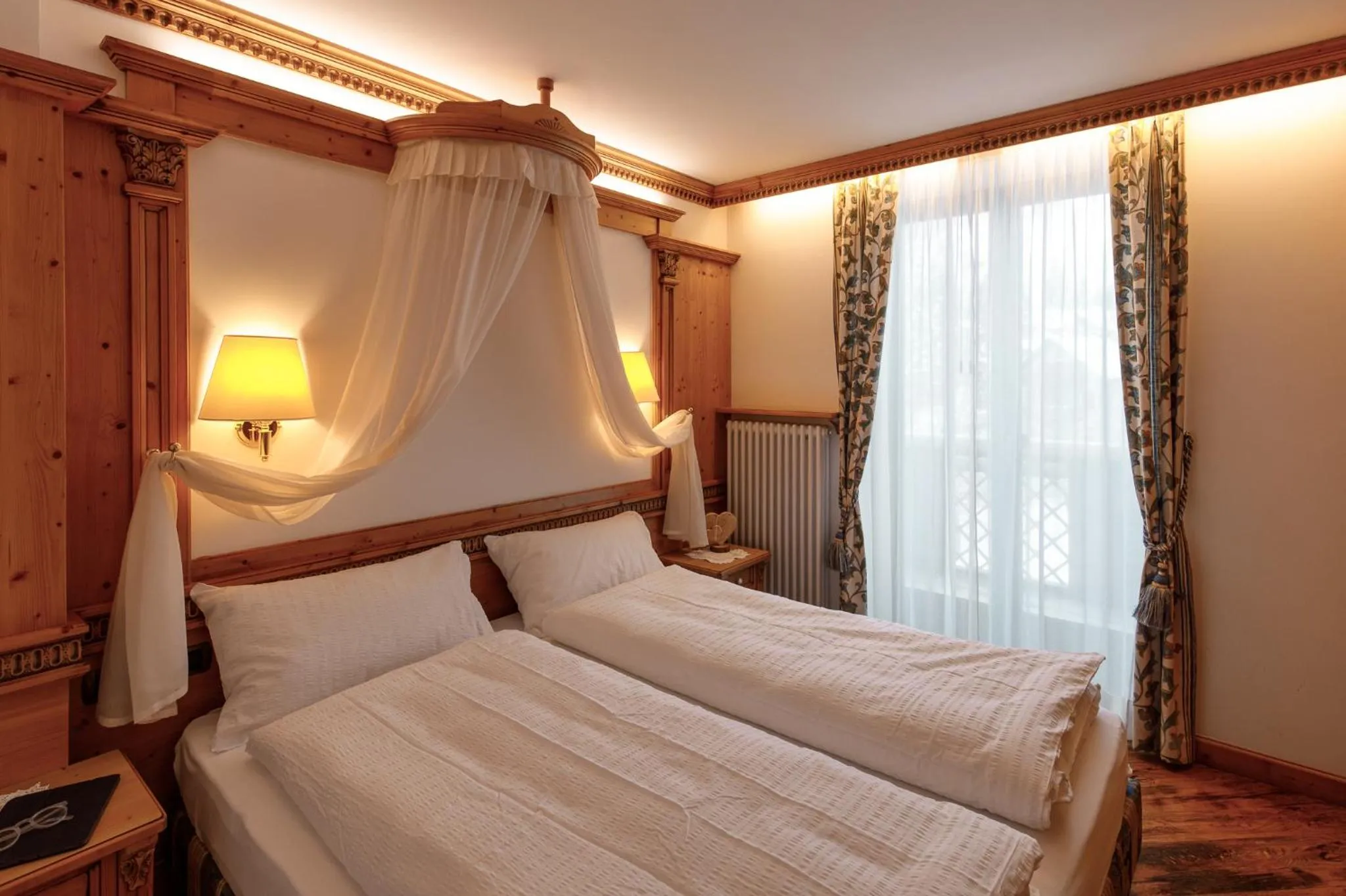 Bed in Hotel Belvedere
