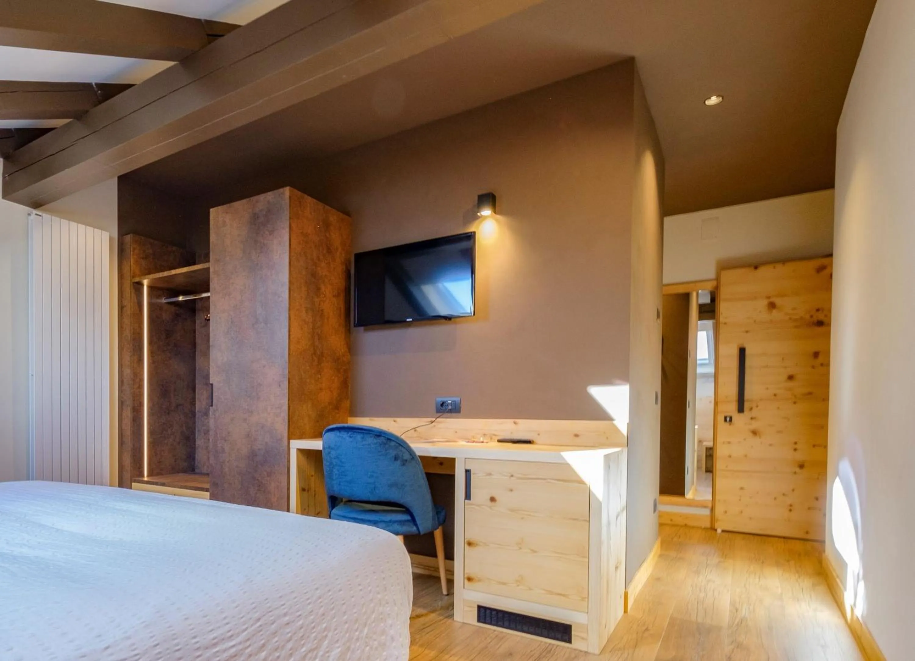 Bed in Hotel Belvedere