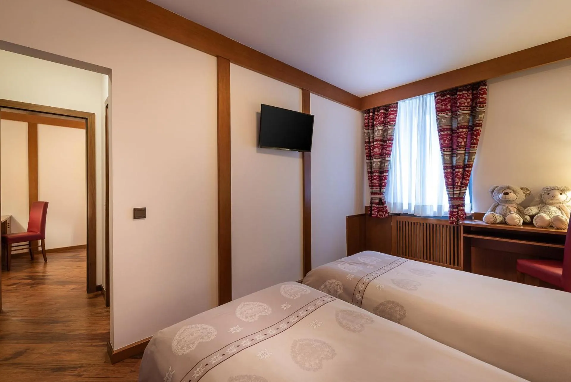 Bed in Hotel Belvedere