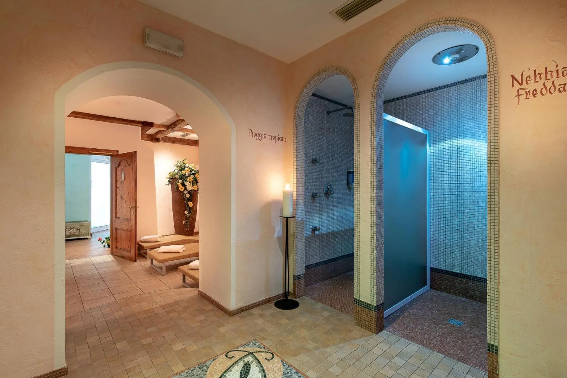 Sauna in Hotel Belvedere