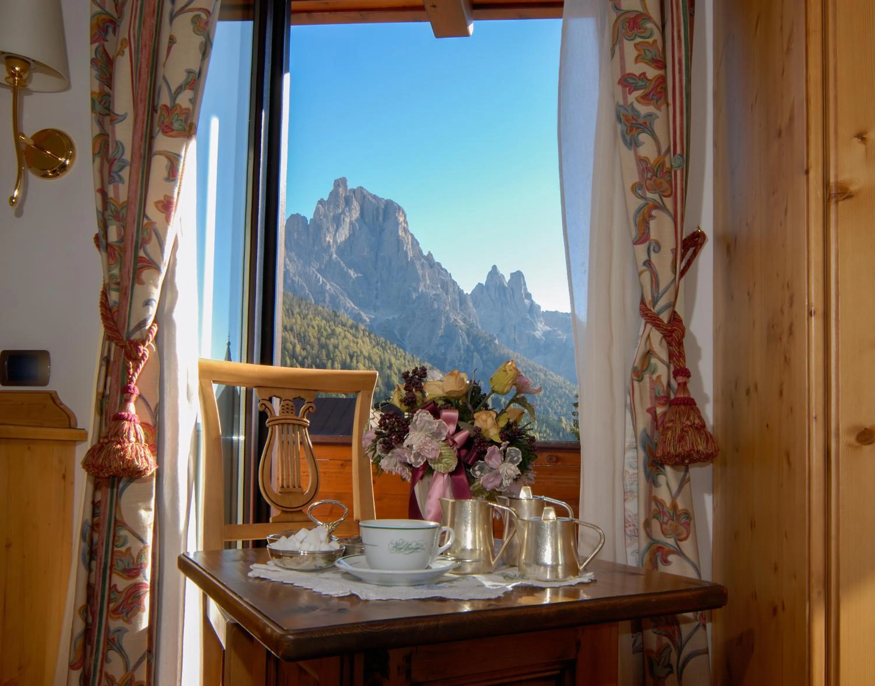 Dining area in Hotel Belvedere