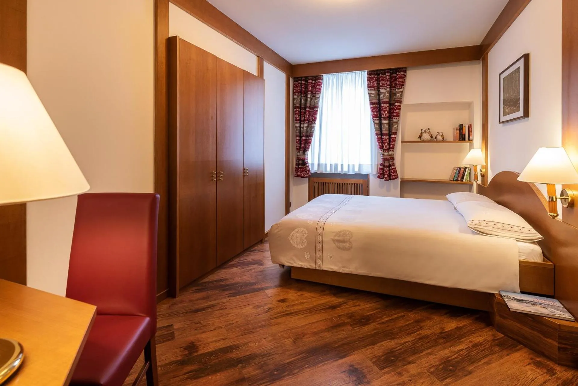 Bed in Hotel Belvedere