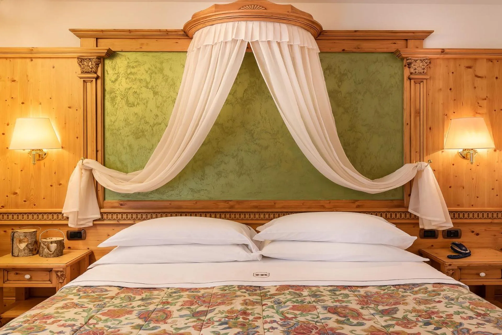 Bed in Hotel Belvedere