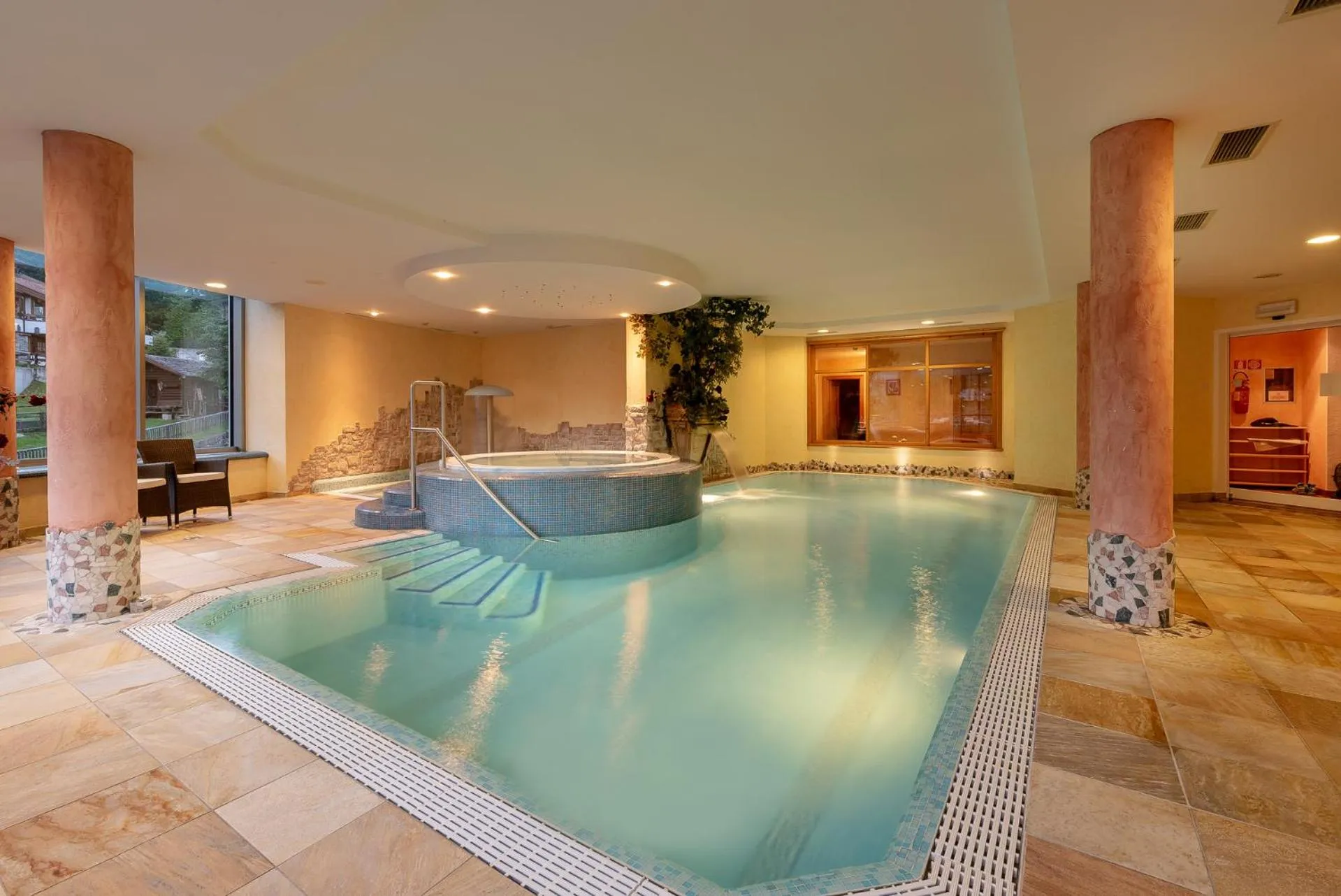 Spa and wellness centre/facilities in Hotel Belvedere