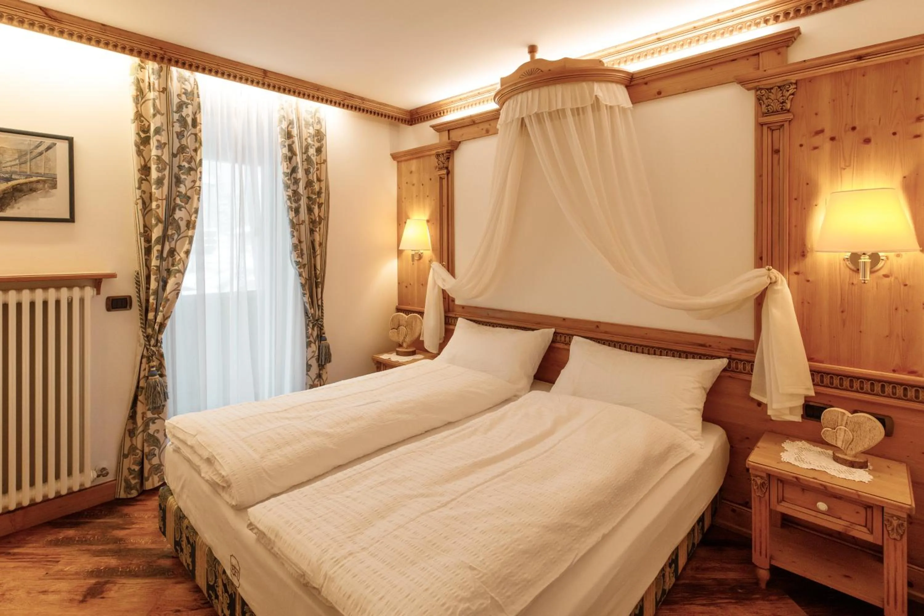 Bed in Hotel Belvedere