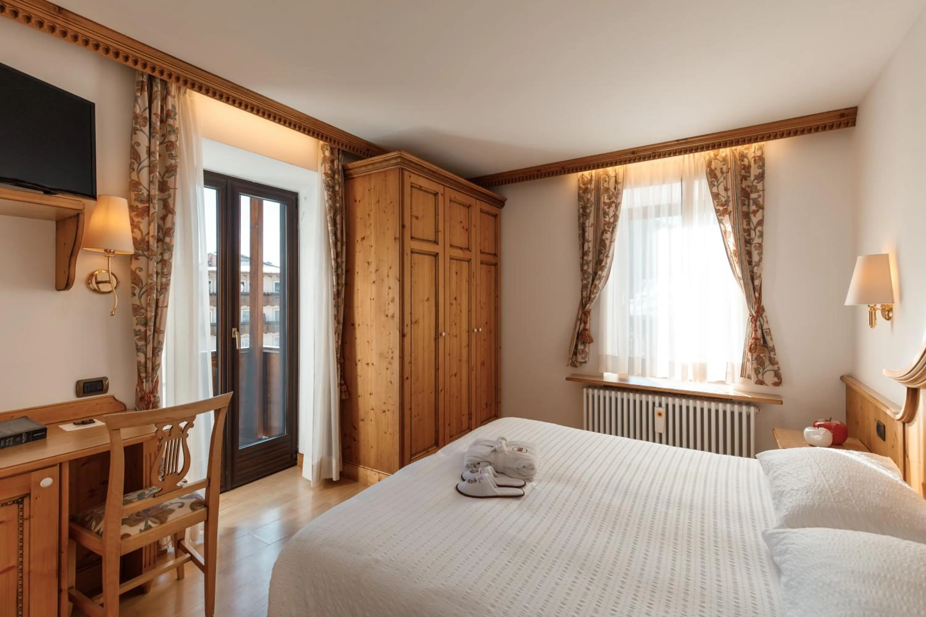 Bed in Hotel Belvedere