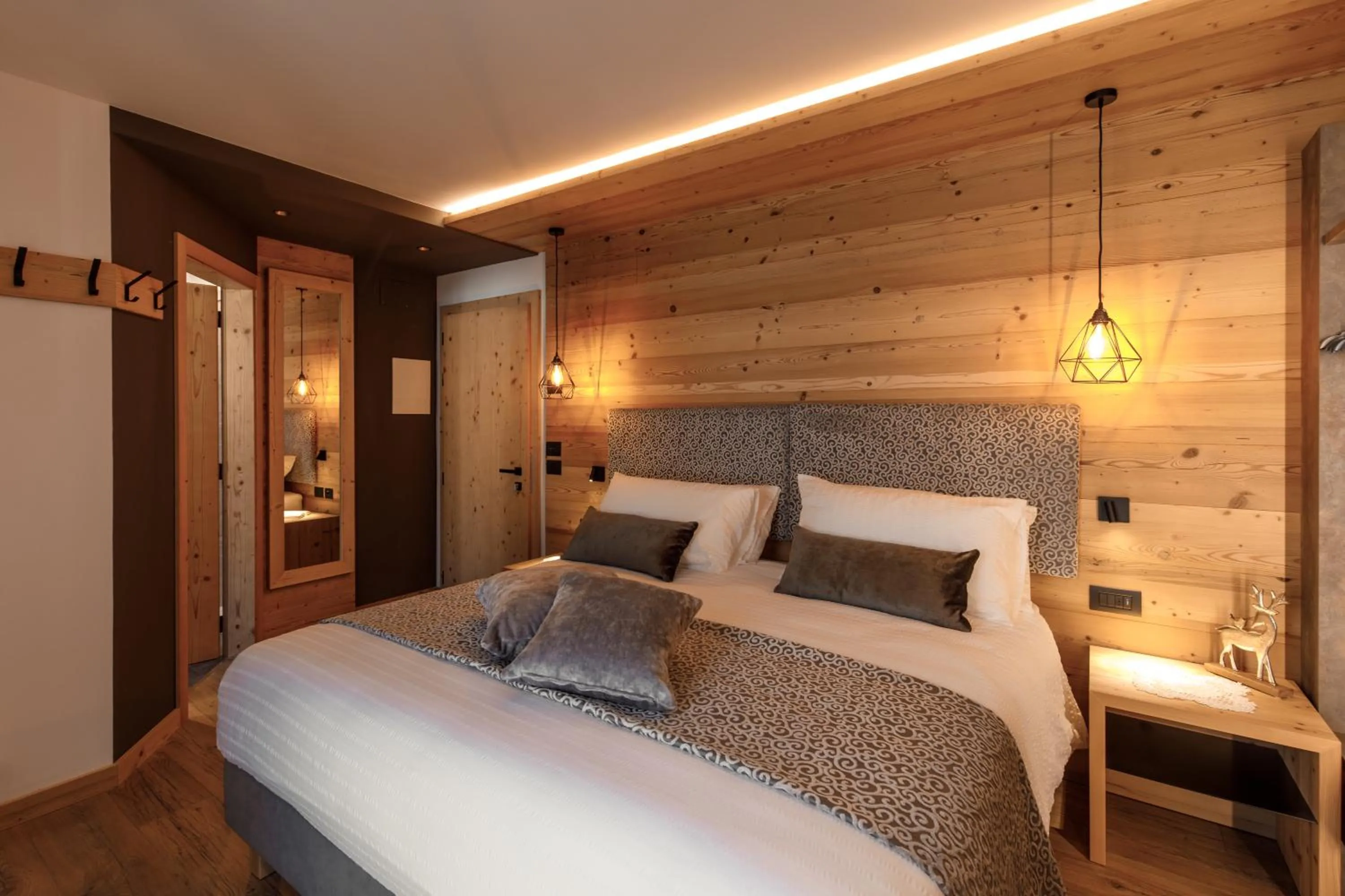 Bed in Hotel Belvedere