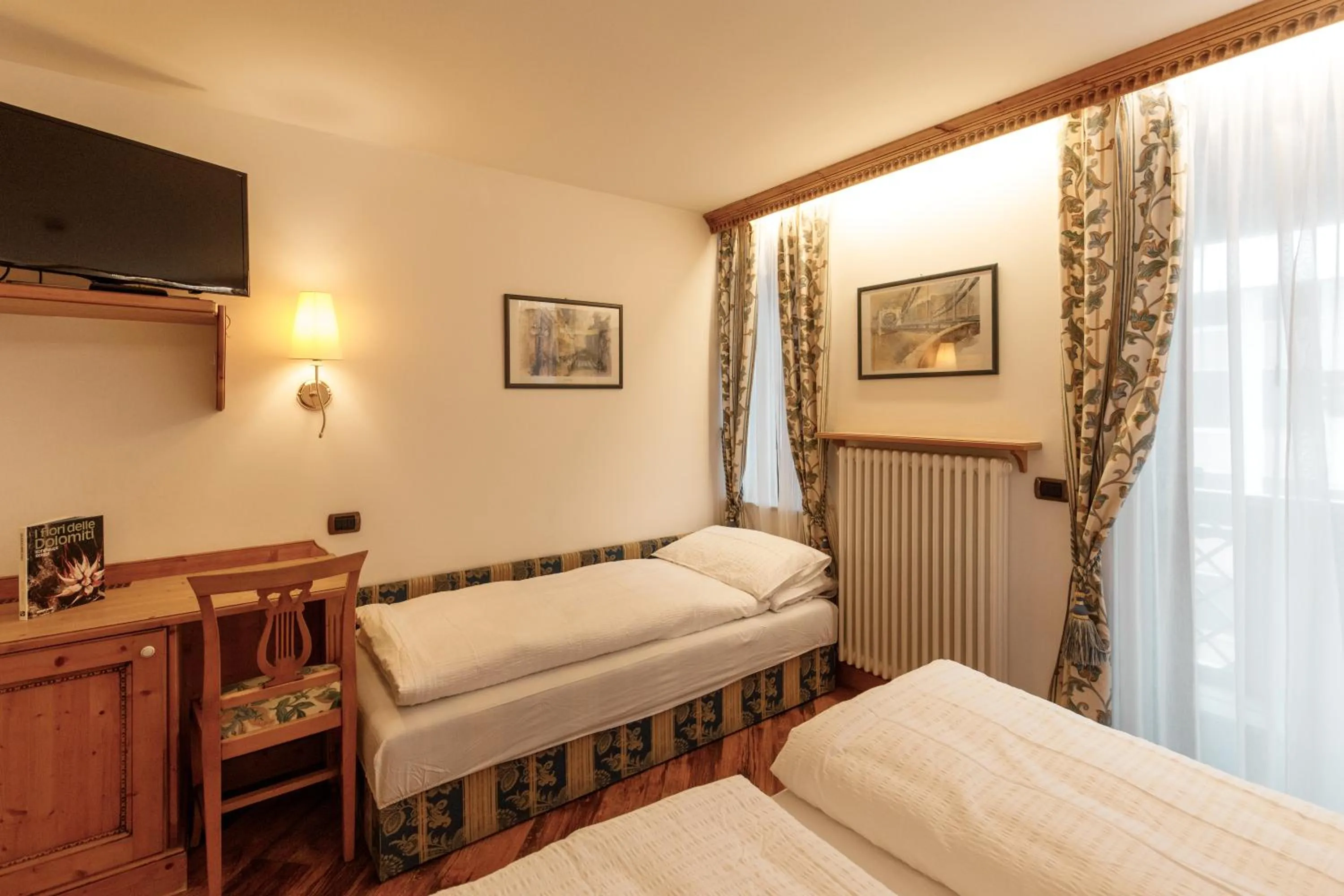 Bed in Hotel Belvedere