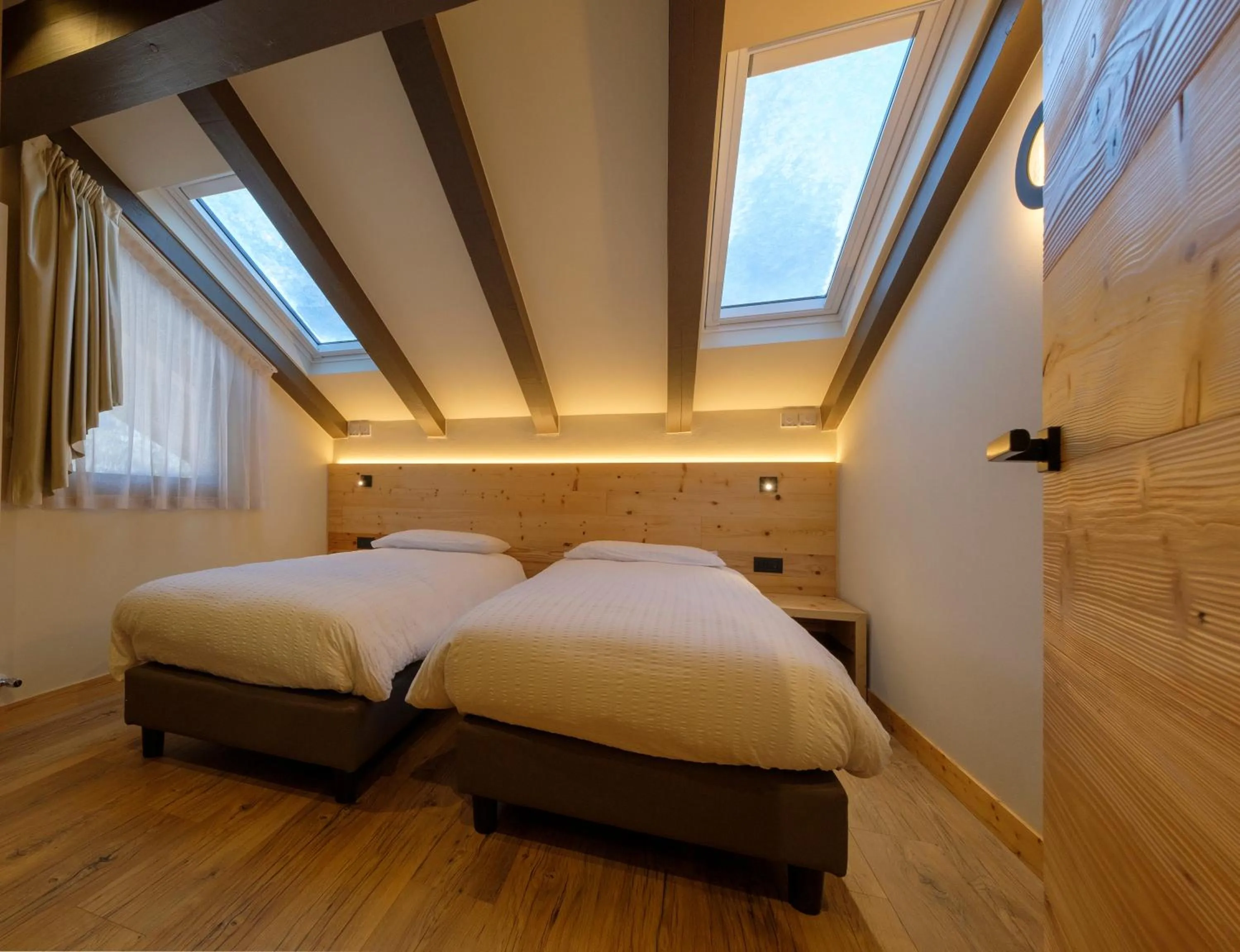 Bed in Hotel Belvedere