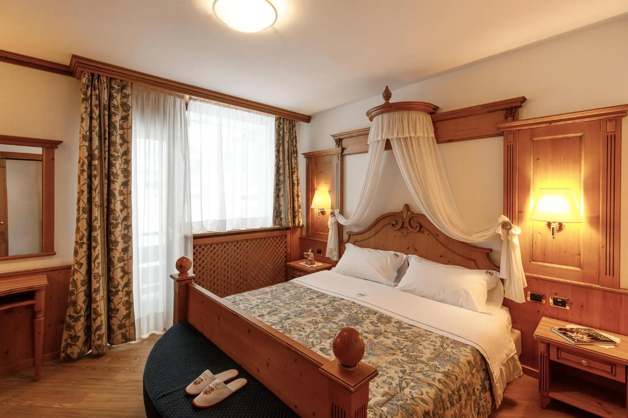 Bed in Hotel Belvedere