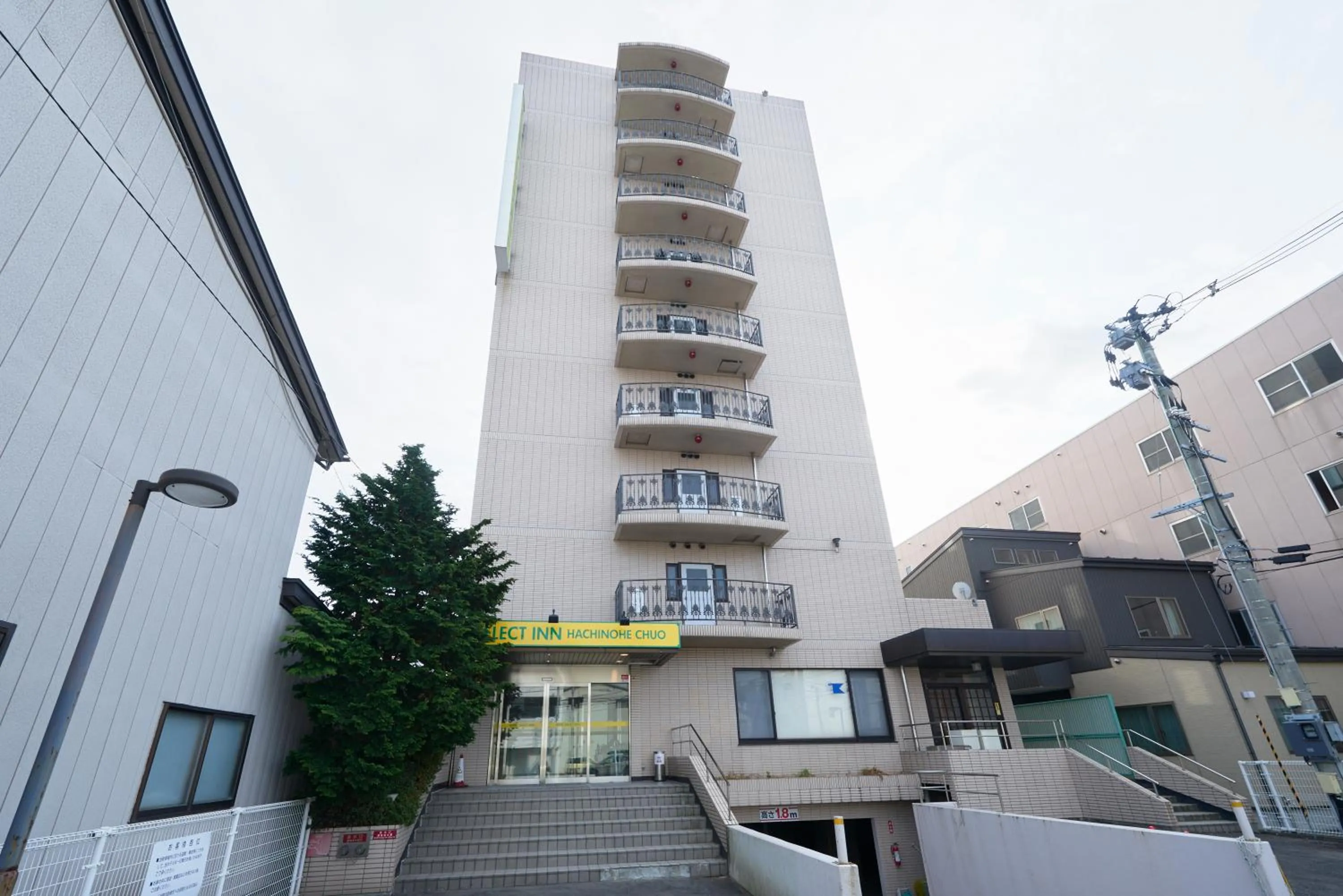 Facade/entrance in Hotel Select Inn Hachinohe Chuo