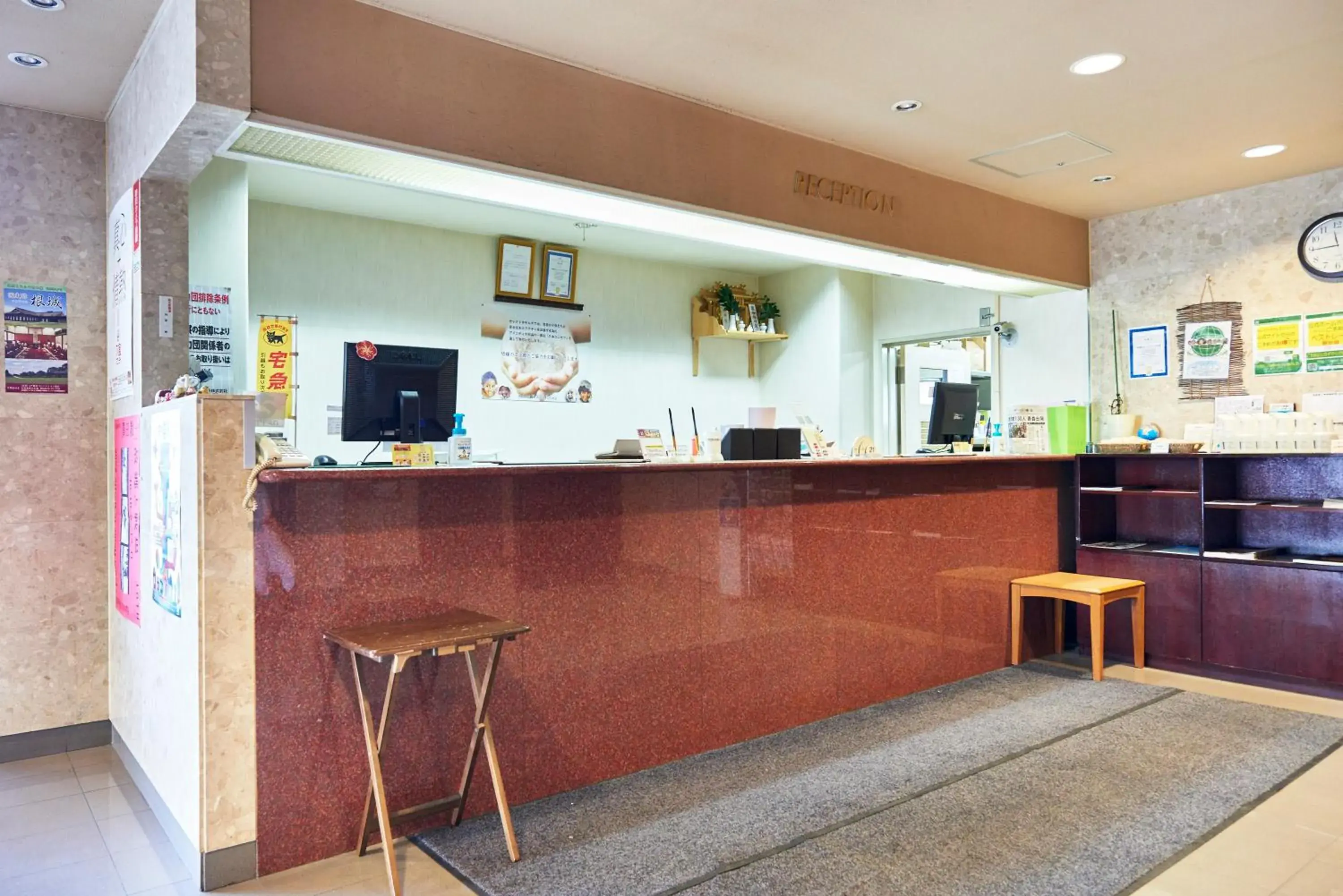 Lobby or reception in Hotel Select Inn Hachinohe Chuo Lobby or reception in Hotel Select Inn Hachinohe Chuo