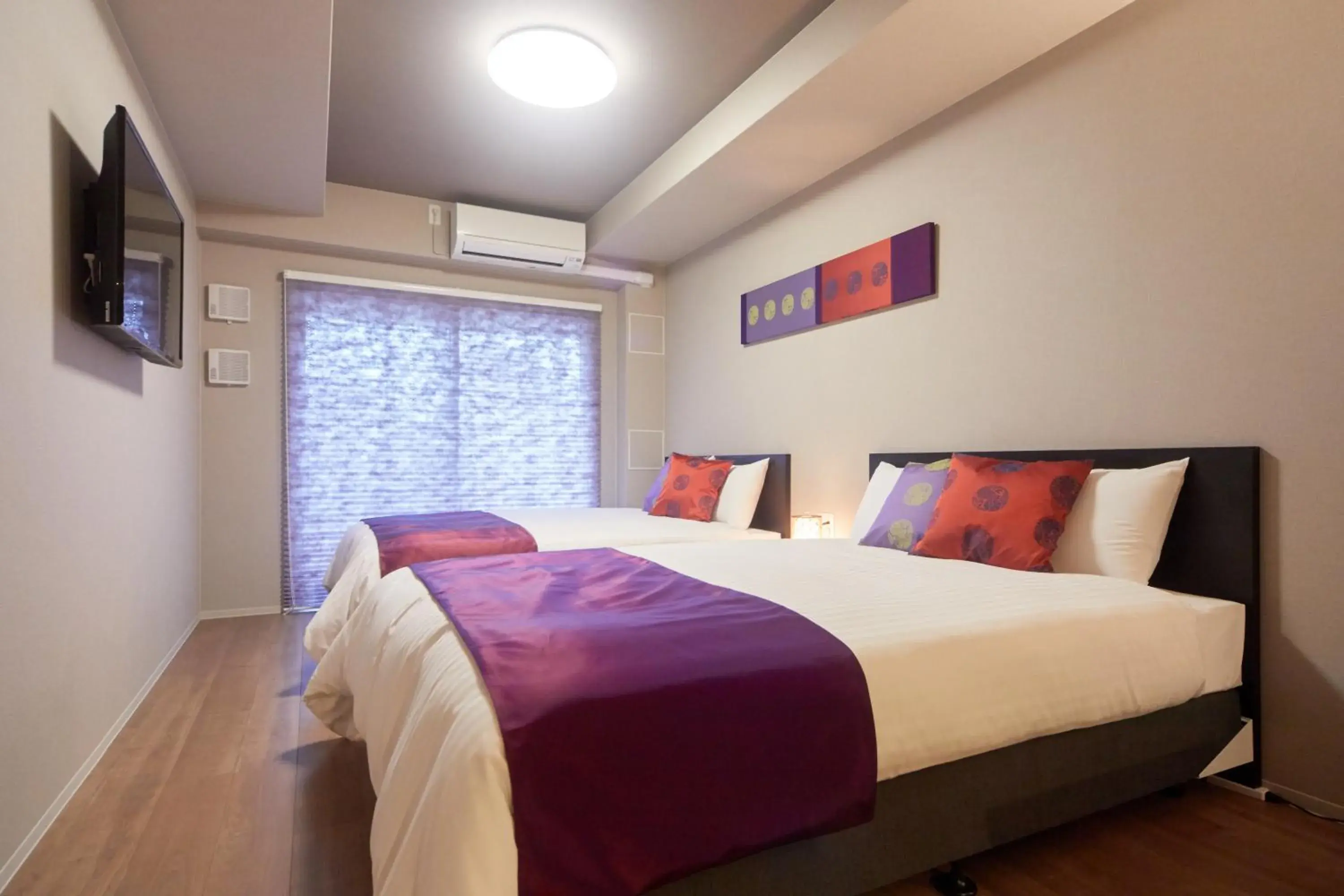 Bedroom, Bed in Hotel Mondonce Kyoto Gojo Bedroom, Bed in Hotel Mondonce Kyoto Gojo