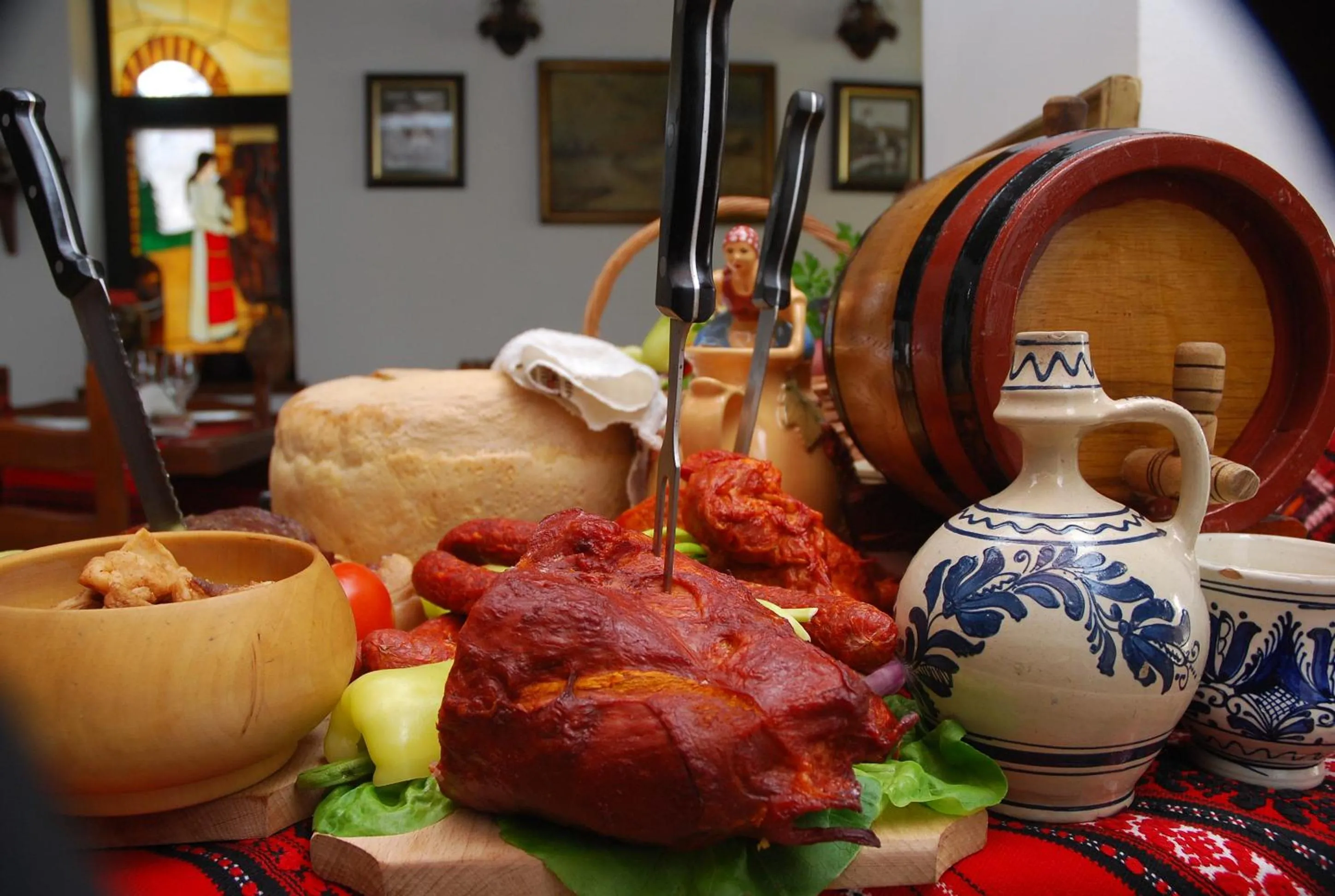 Food in Crama Haiducilor