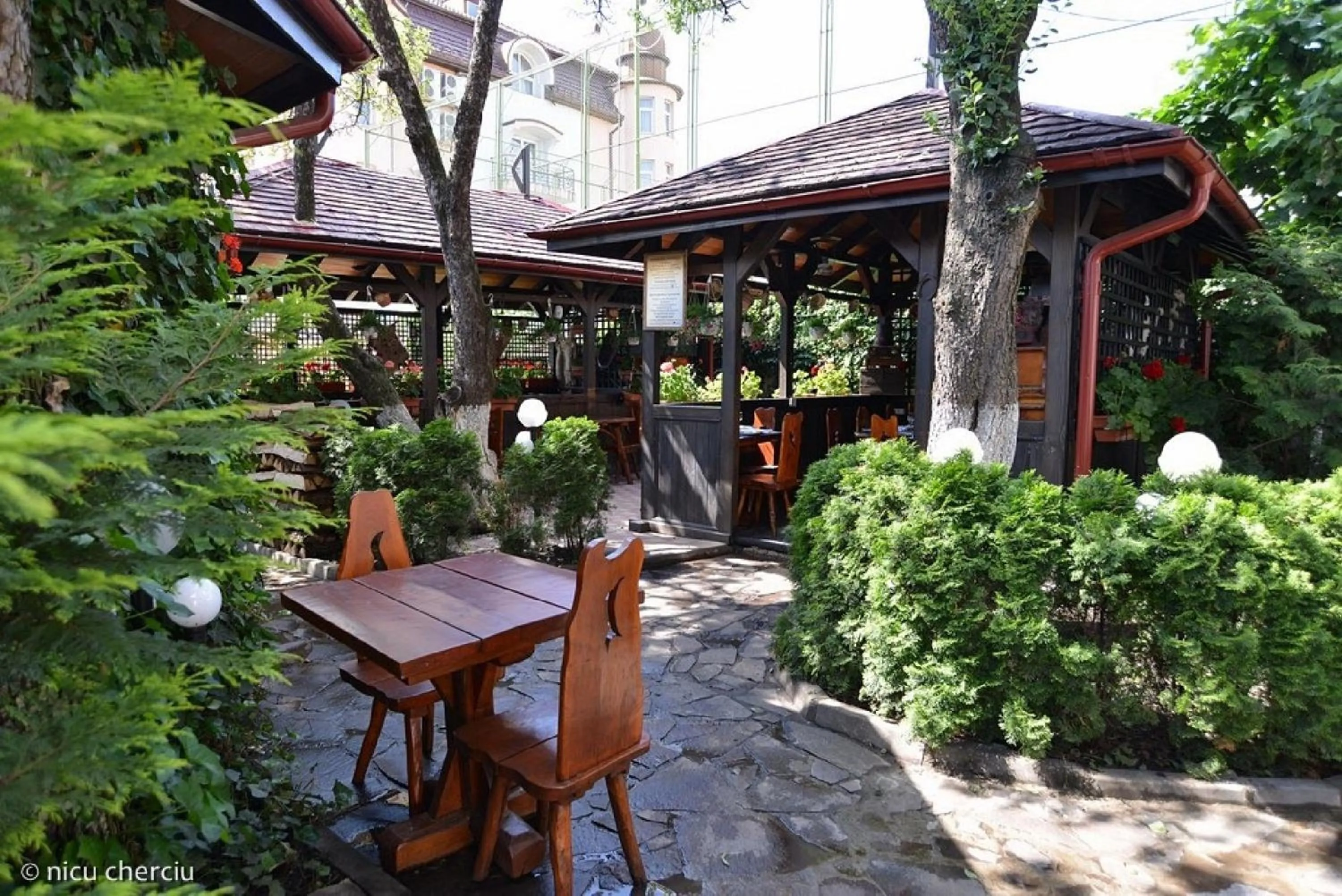 Garden in Crama Haiducilor