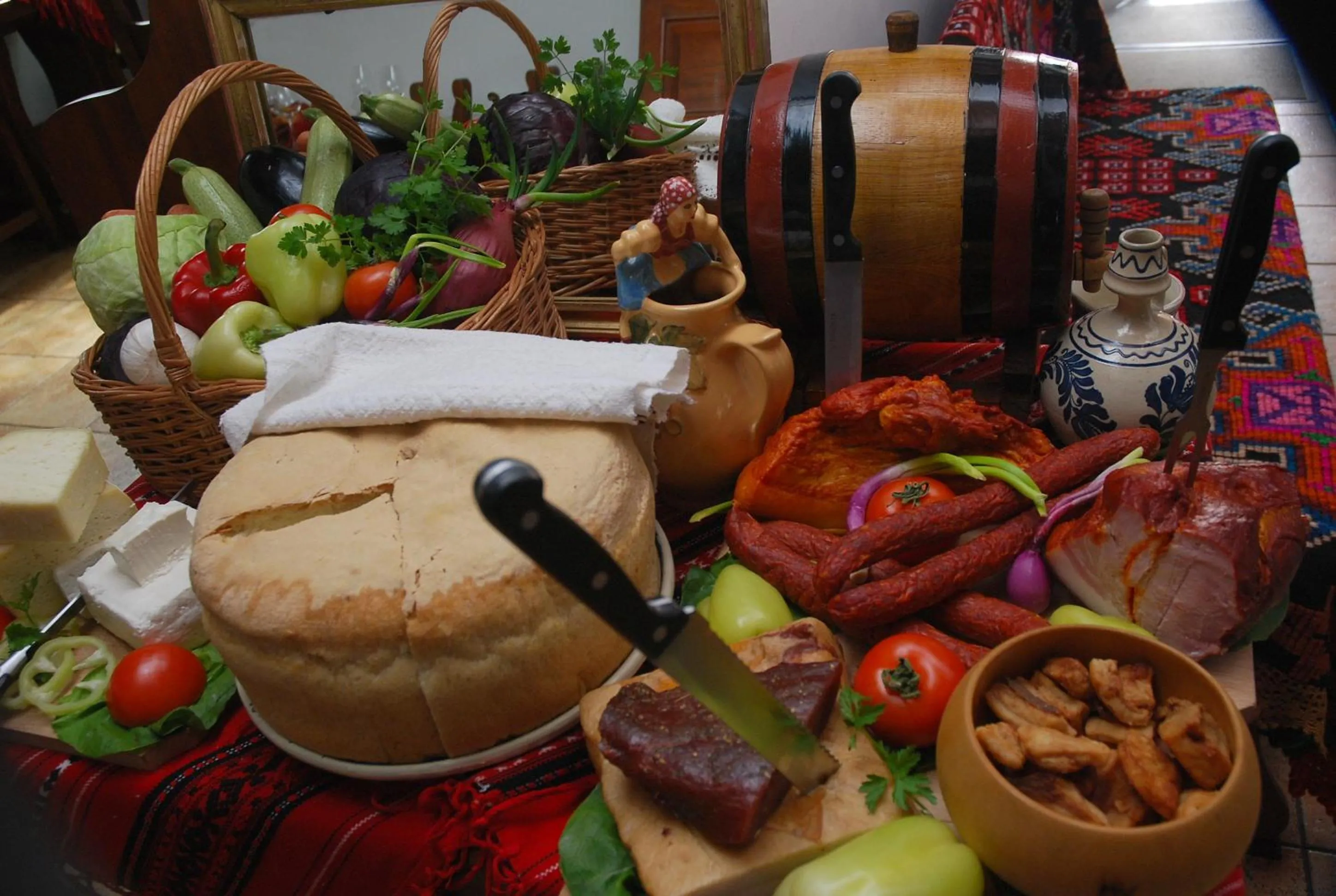 Food in Crama Haiducilor