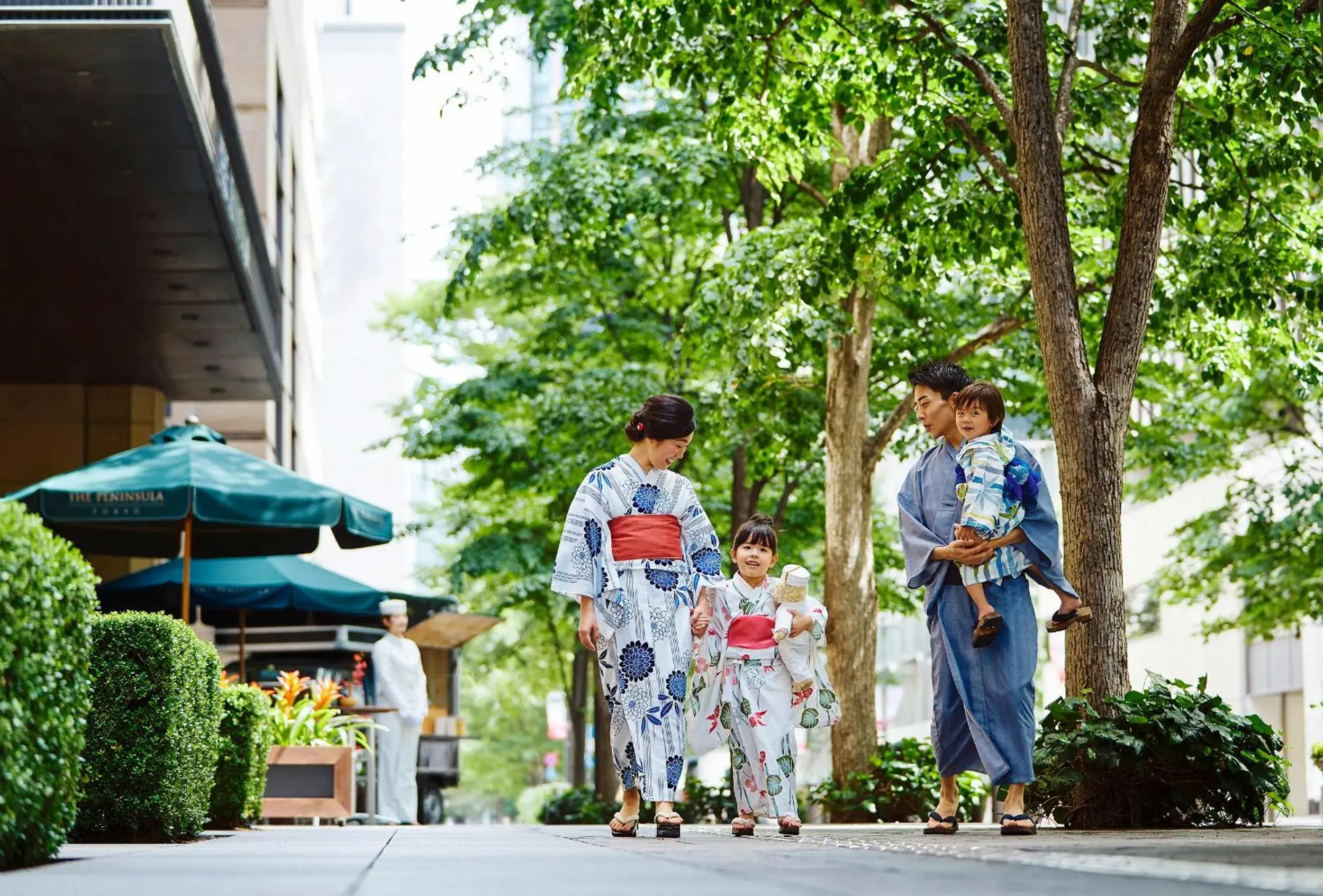 Facade/entrance in The Peninsula Tokyo Facade/entrance in The Peninsula Tokyo