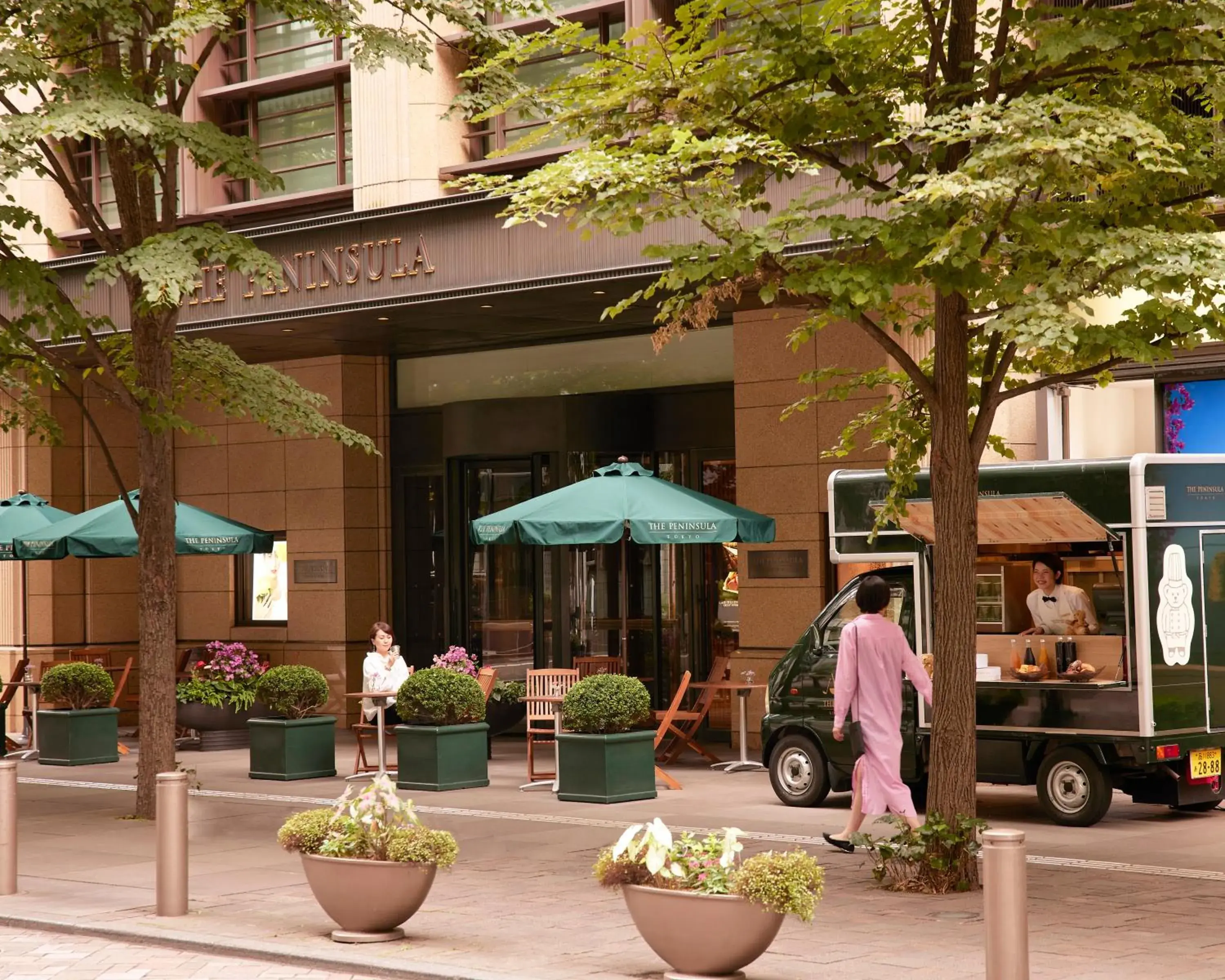 Property building in The Peninsula Tokyo Property building in The Peninsula Tokyo