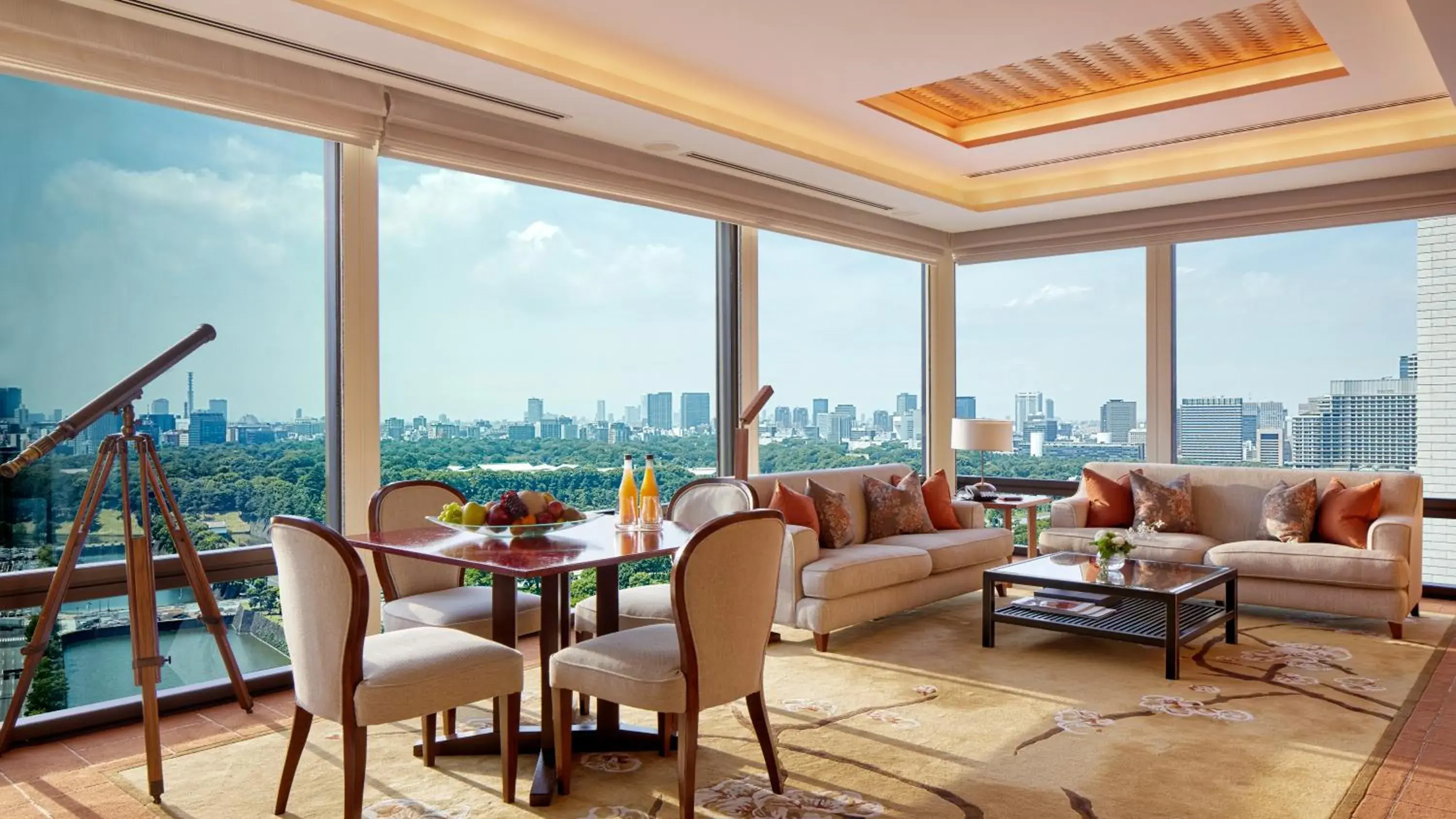 Living room in The Peninsula Tokyo Living room in The Peninsula Tokyo