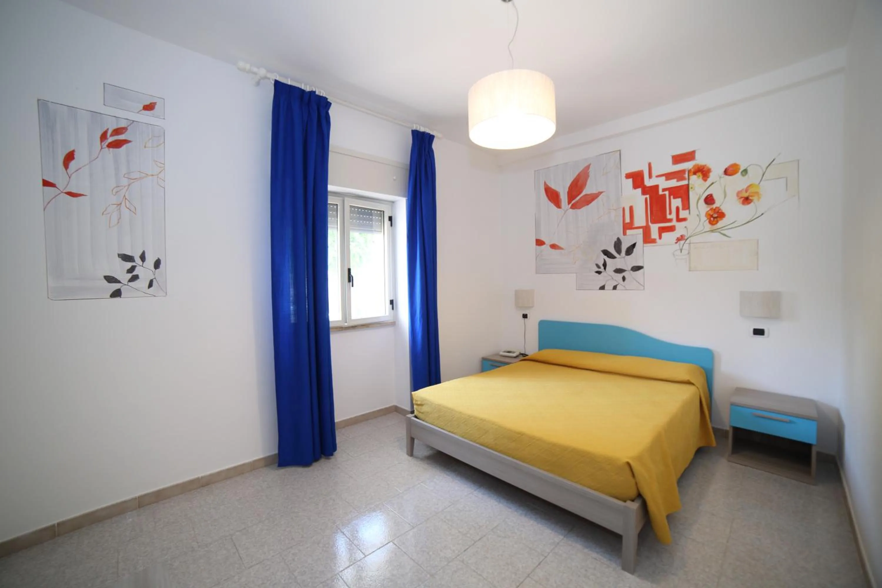 Bed in Hotel Albatros