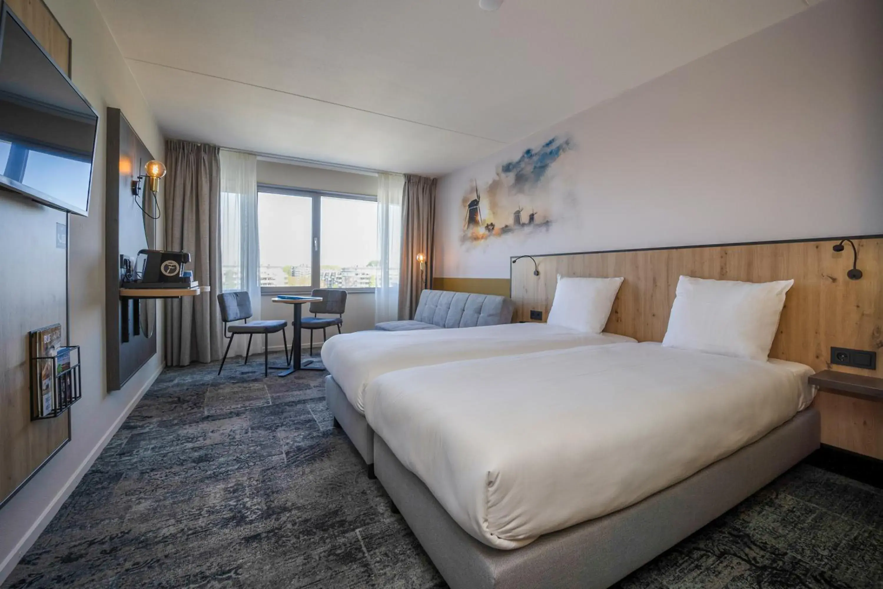 Standard Double Room with Shower in Fletcher Hotel-Restaurant Leidschendam – Den Haag Standard Double Room with Shower in Fletcher Hotel-Restaurant Leidschendam – Den Haag