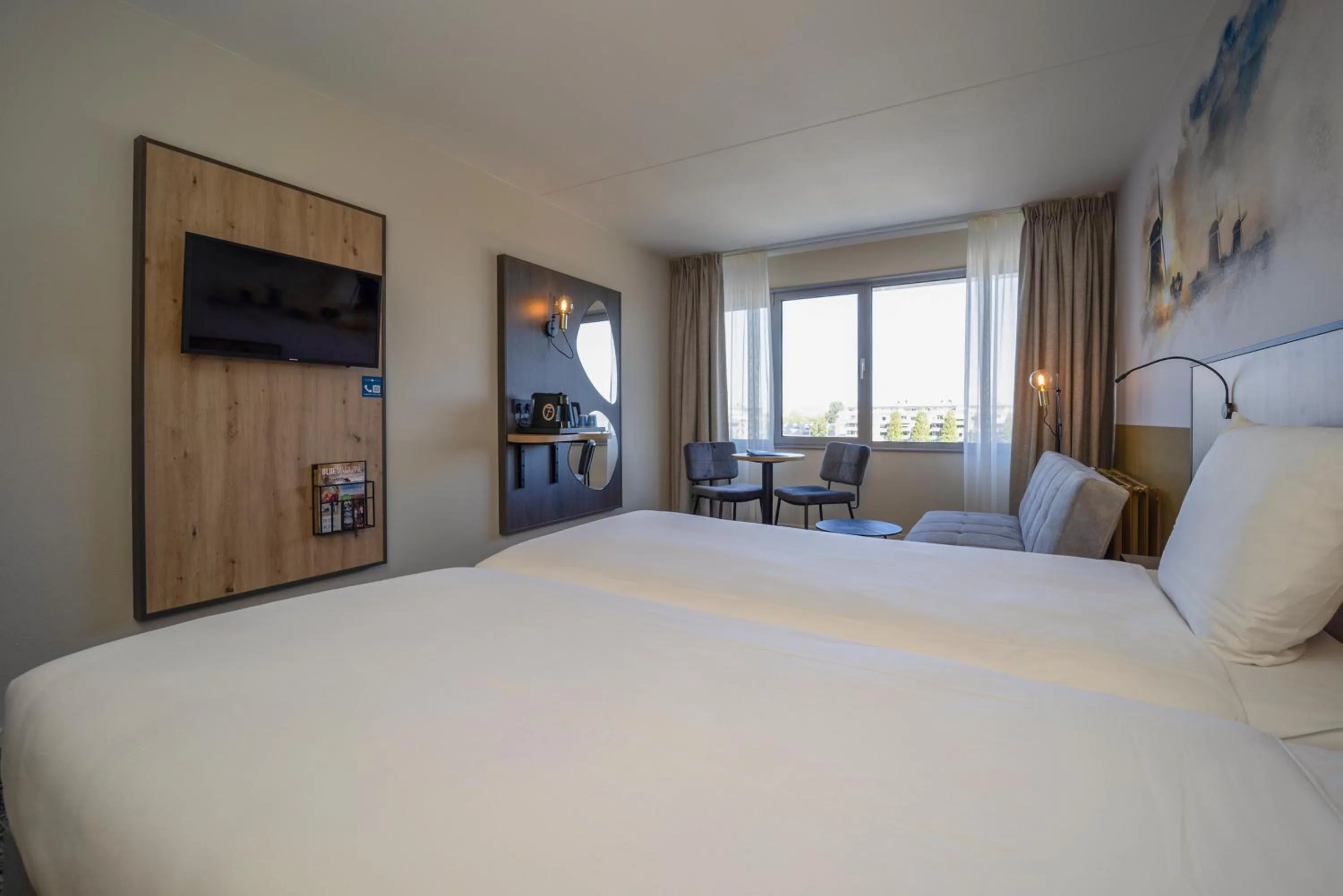 Photo of the whole room, Bed in Fletcher Hotel-Restaurant Leidschendam – Den Haag