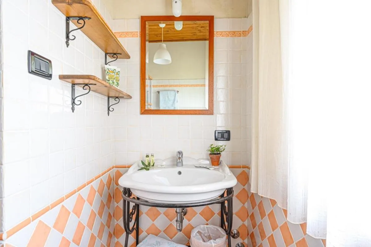 Bathroom in Agriturismo Pian di Fiume