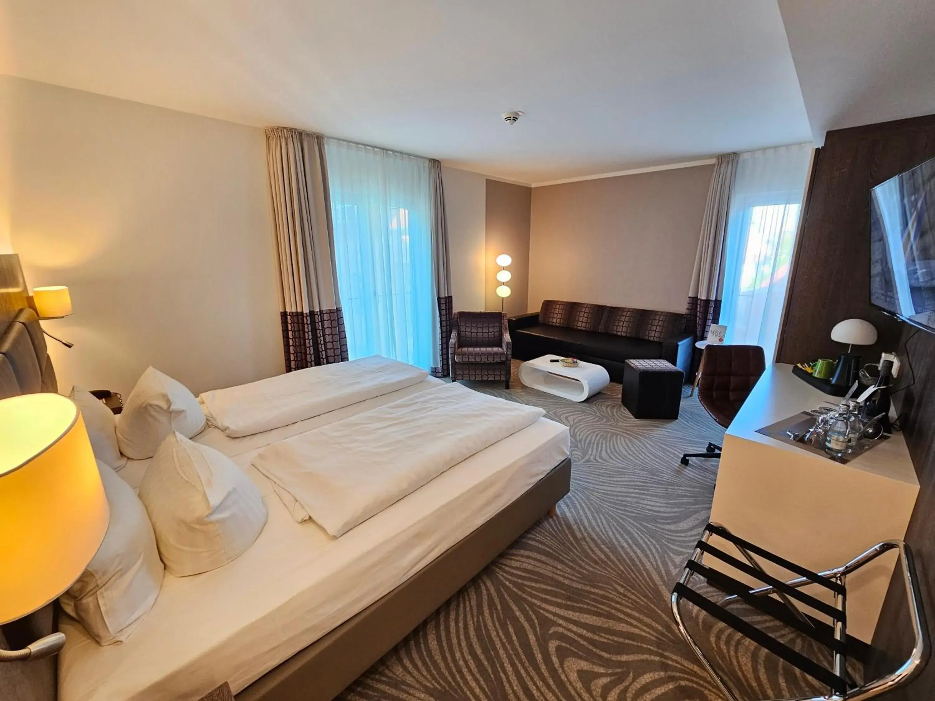 Bed in Hotel Am Kaisersaal Bed in Hotel Am Kaisersaal