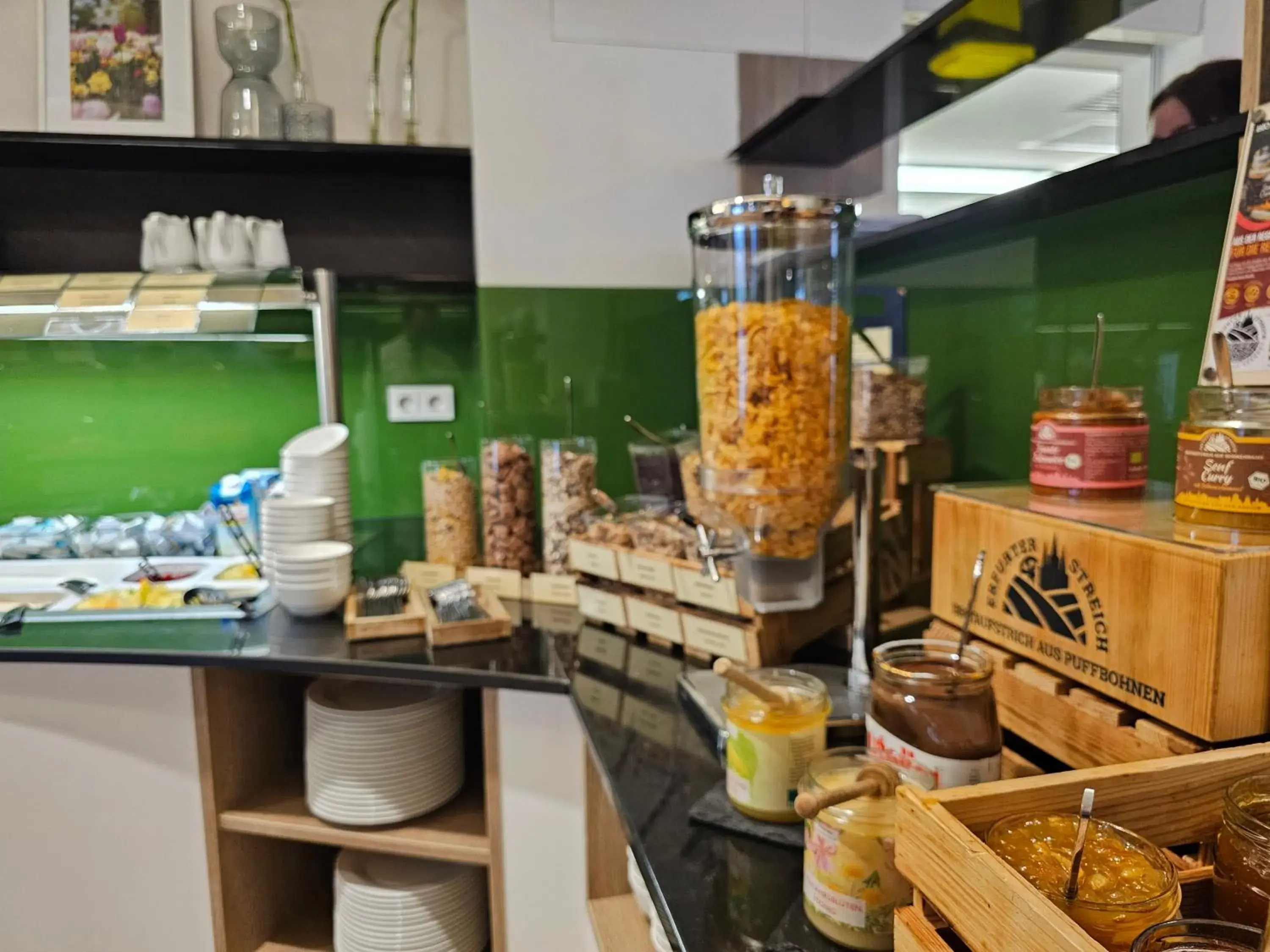 Buffet breakfast in Hotel Am Kaisersaal Buffet breakfast in Hotel Am Kaisersaal