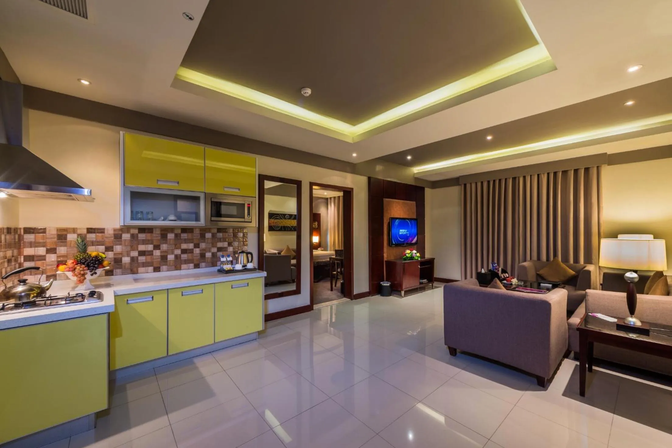 Kitchen or kitchenette in Boudl Al Shatea