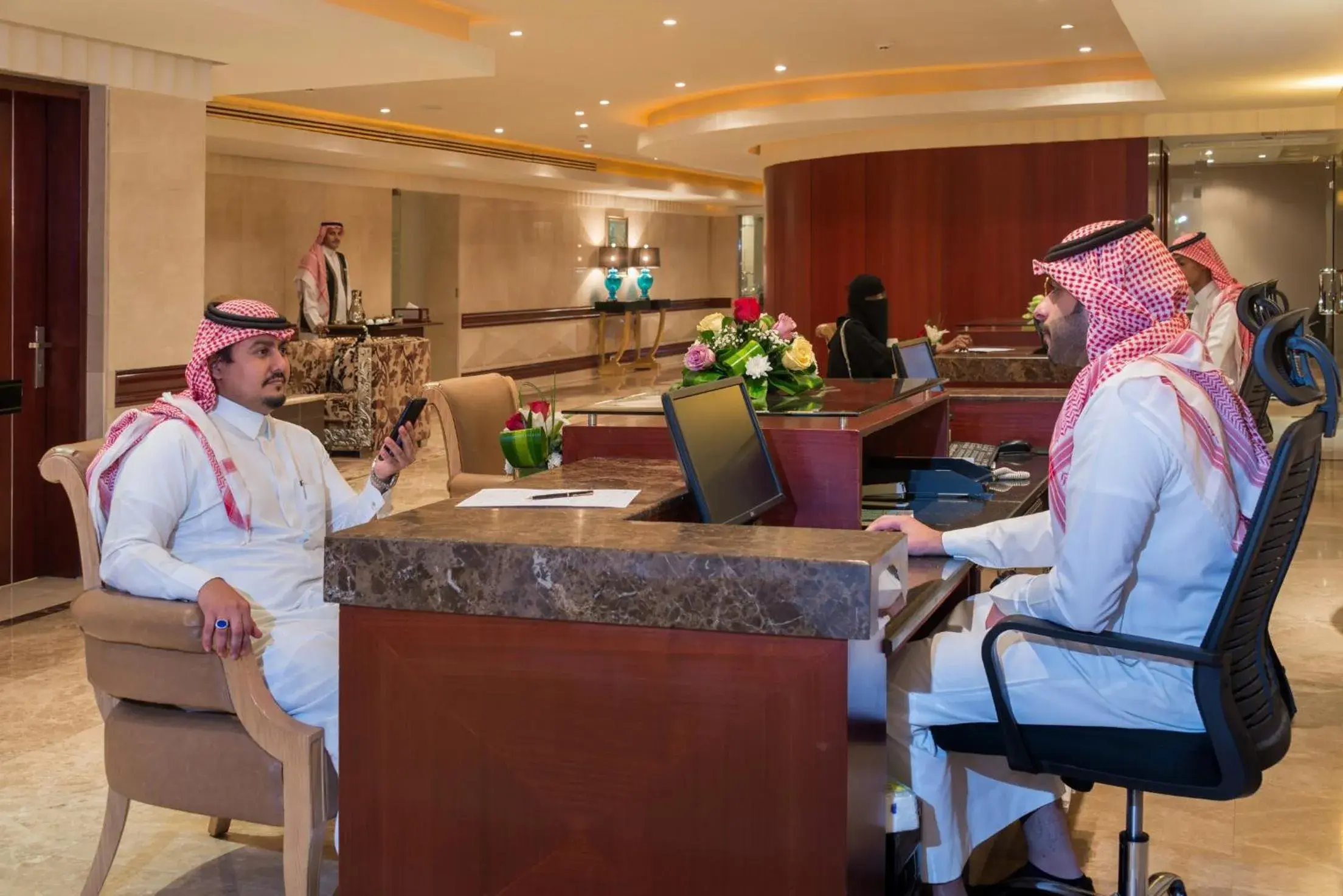 Lobby or reception in Boudl Al Shatea Lobby or reception in Boudl Al Shatea