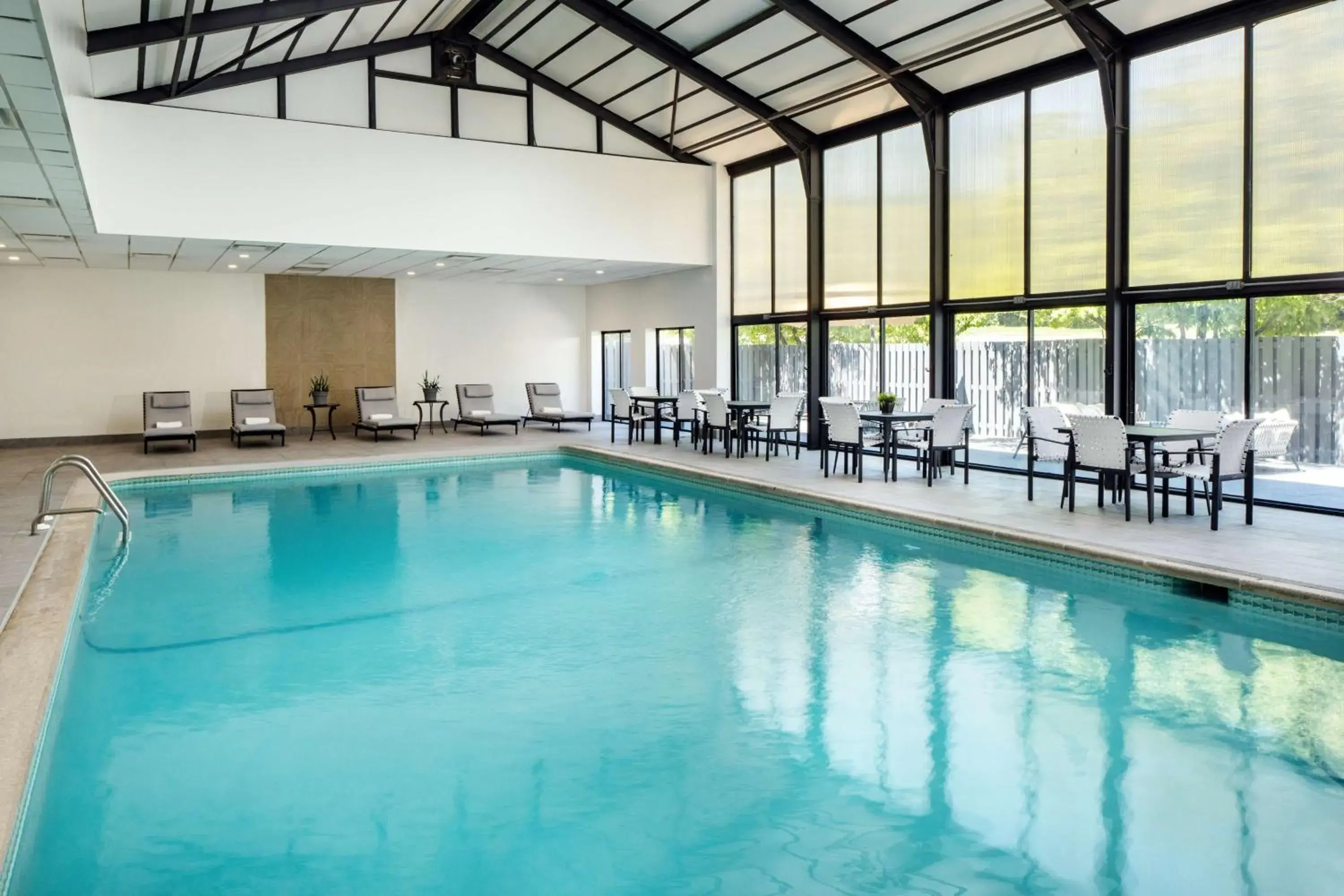 Pool view in DoubleTree by Hilton Princeton Pool view in DoubleTree by Hilton Princeton