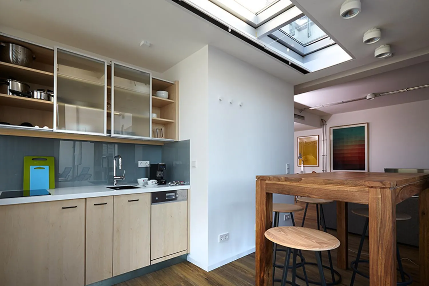 Dining area in Generator Berlin Mitte