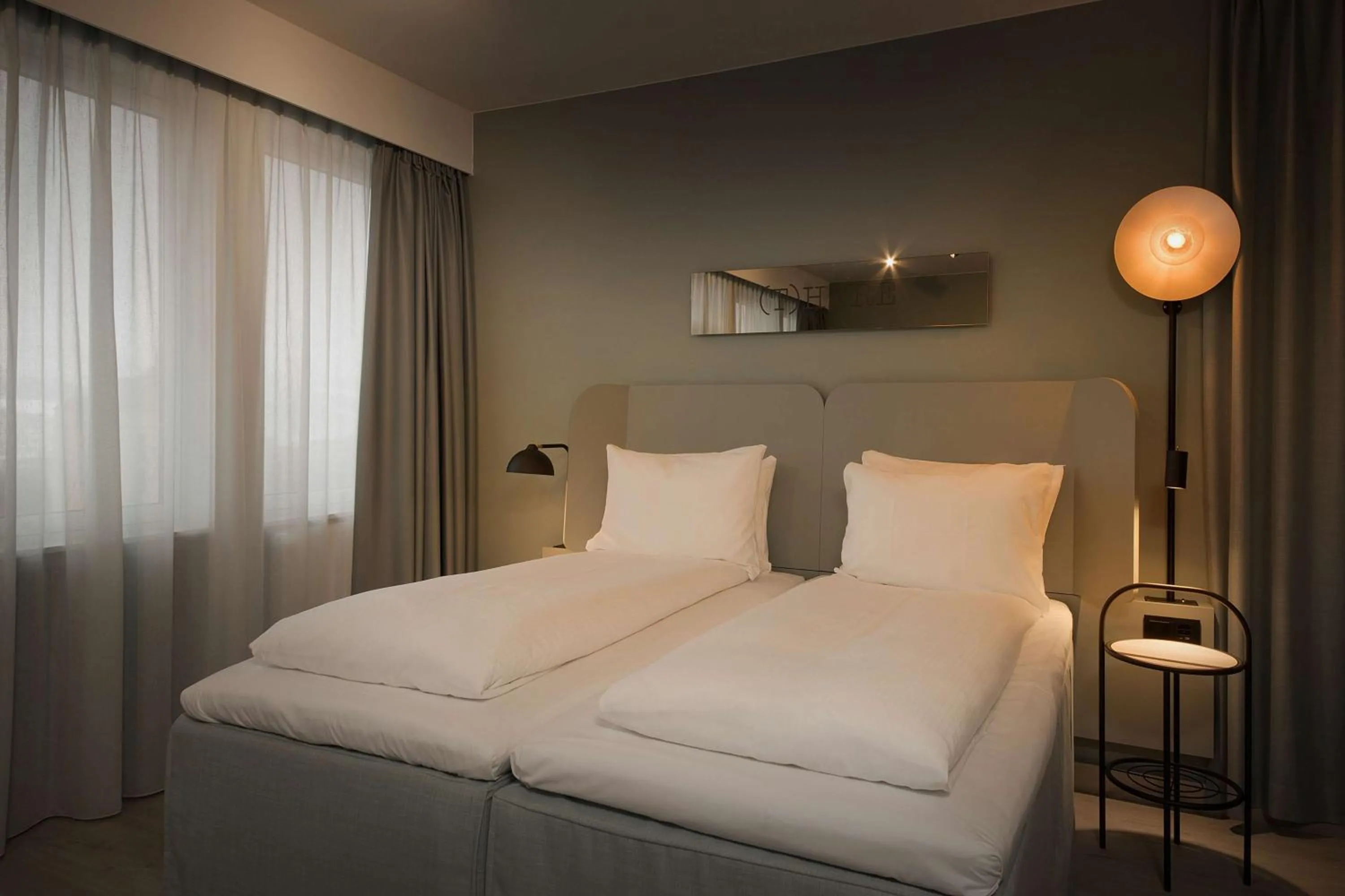 Bedroom, Bed in Scandic Victoria Lillehammer