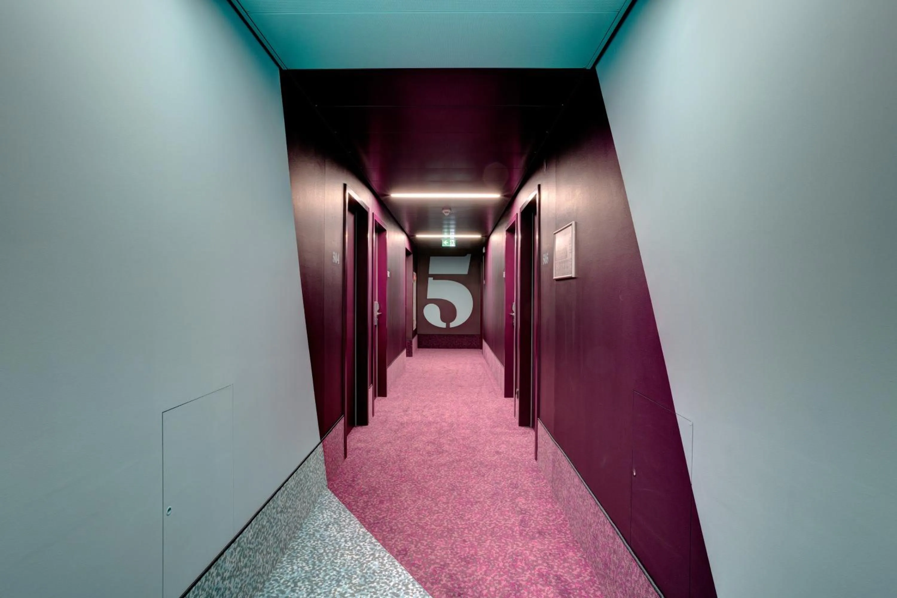 Floor plan in MEININGER Hotel Leipzig Hauptbahnhof