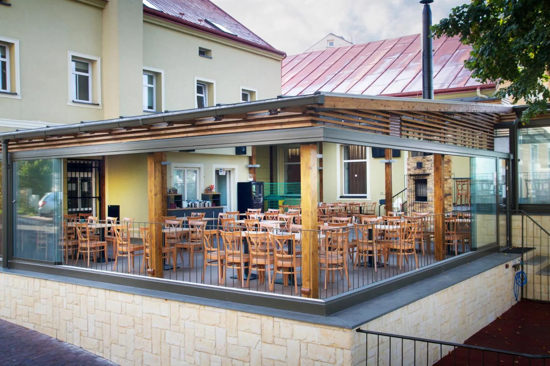 Property building in Wellness Hotel Kocanda